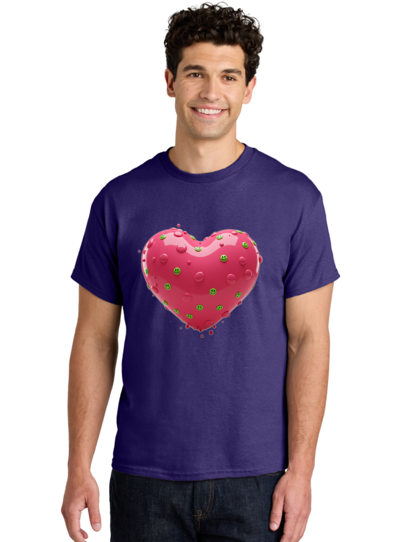 Pink-Heart-Pimples Men'S Graphic Tee, 100% Cotton, Comfortable Casual Summer Wear, Machine Washable, Vintage Camera, Old Camera, Antique Camera, Black Camera, Classic Photography, Photography Equipment, Nostalgic Device, Film Camera, Baj682