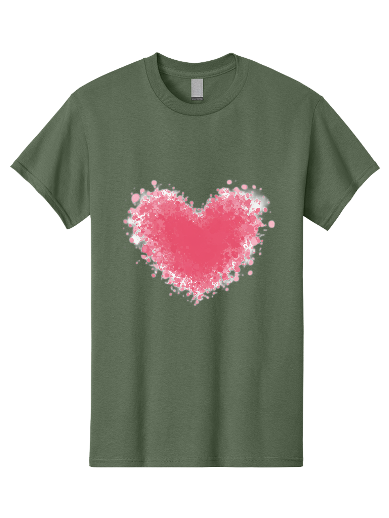 Pink-Heart Men'S Graphic Tee, 100% Cotton, Comfortable Casual Summer Wear, Machine Washable, Vintage Camera, Old Camera, Antique Camera, Black Camera, Classic Photography, Photography Equipment, Nostalgic Device, Film Camera, Camera Art Baj685