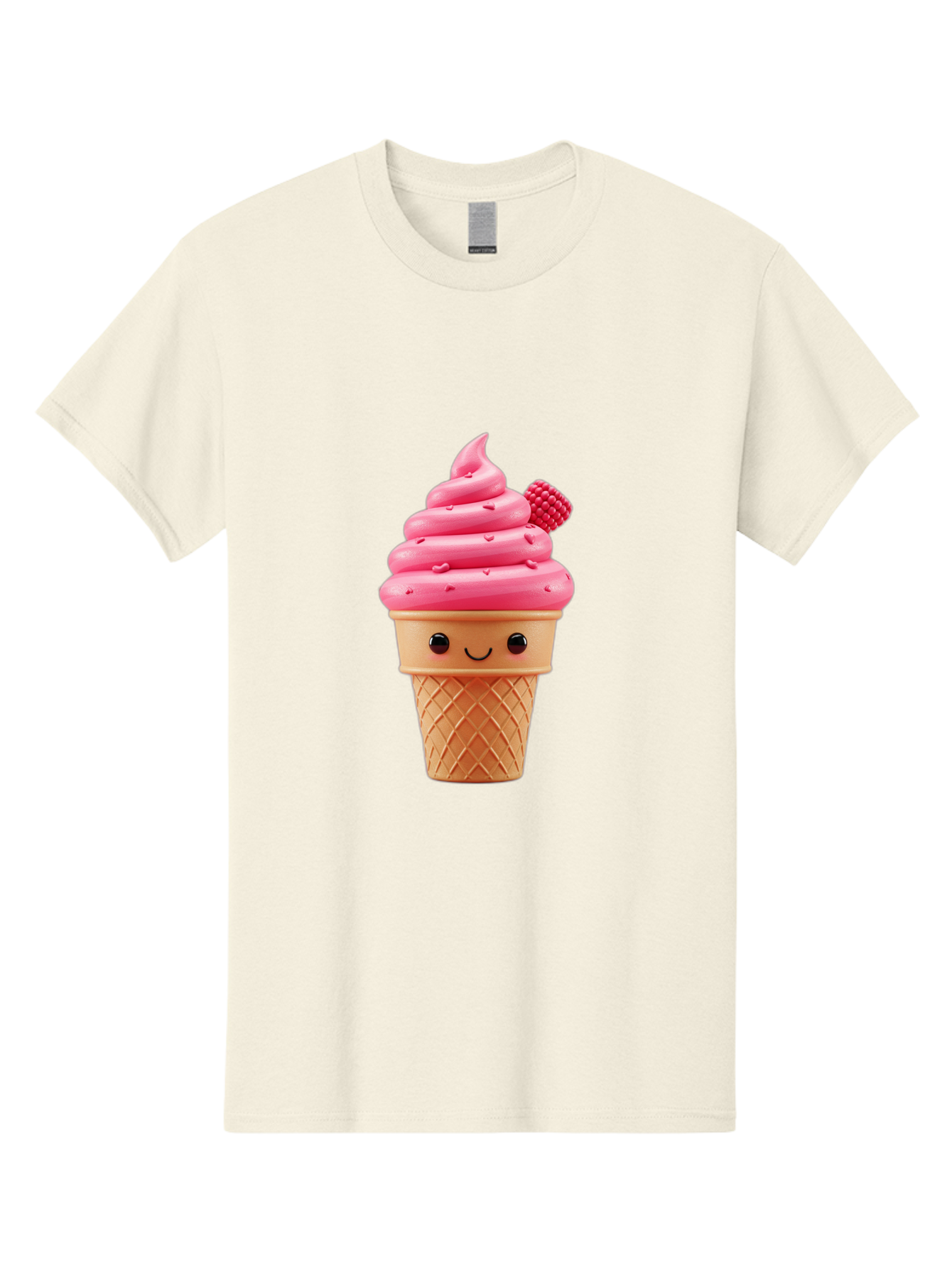 Pink-Ice-Cream-Cone-1 Men'S Graphic Tee, 100% Cotton, Comfortable Casual Summer Wear, Machine Washable, Vintage Camera, Old Camera, Antique Camera, Black Camera, Classic Photography, Photography Equipment, Nostalgic Device, Film Camera, Baj687