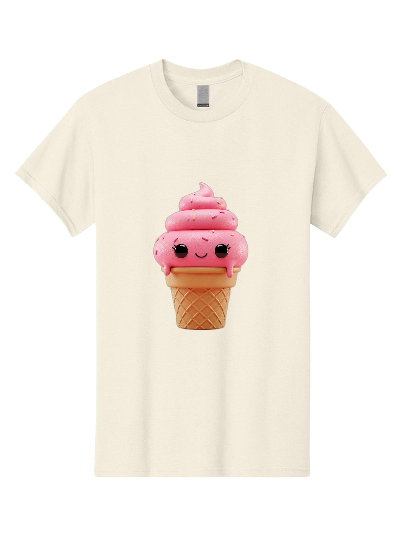 Pink-Ice-Cream Men'S Graphic Tee, 100% Cotton, Comfortable Casual Summer Wear, Machine Washable, Vintage Camera, Old Camera, Antique Camera, Black Camera, Classic Photography, Photography Equipment, Nostalgic Device, Film Camera, Camera Art Baj689