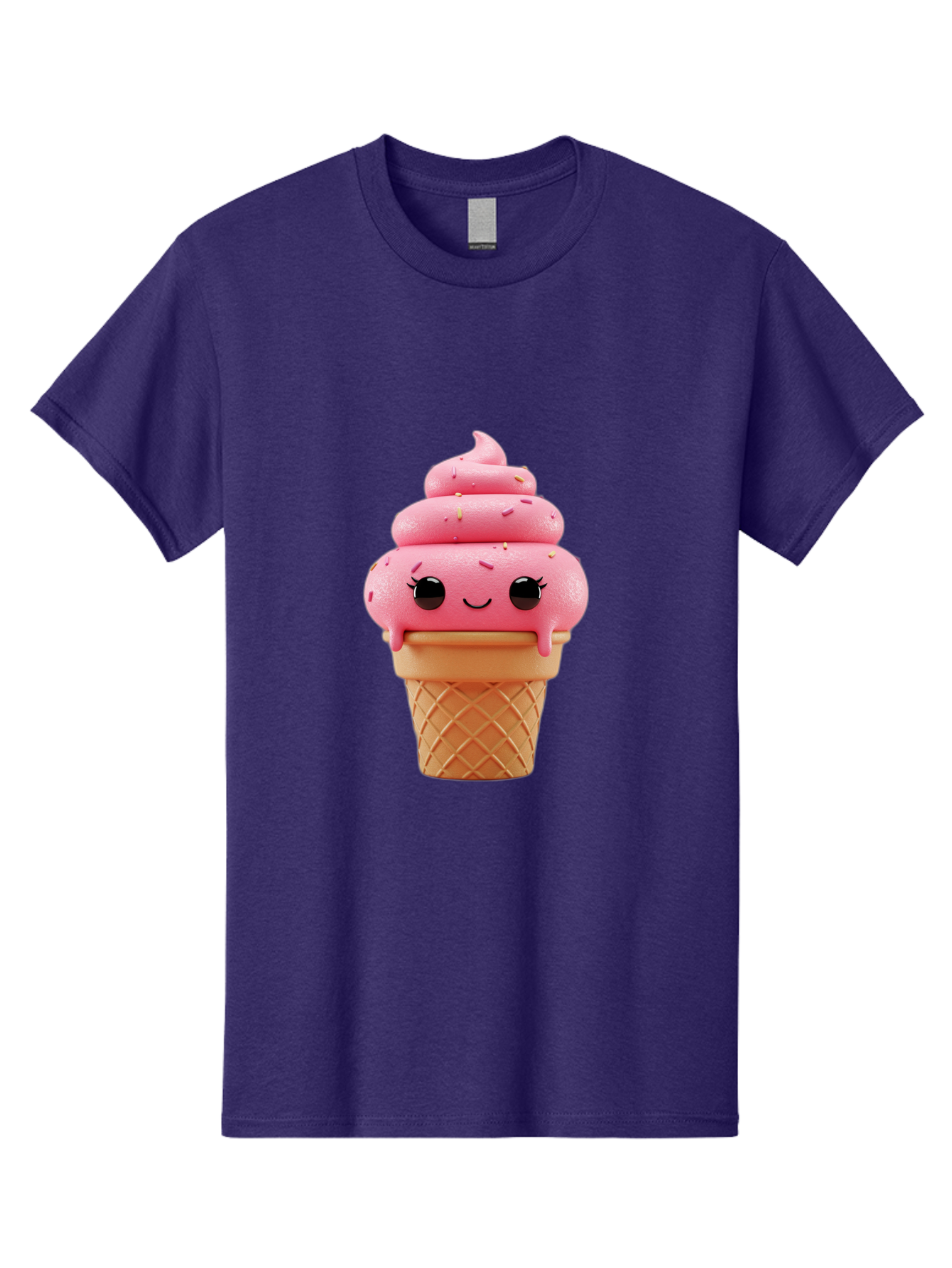 Pink-Ice-Cream Men'S Graphic Tee, 100% Cotton, Comfortable Casual Summer Wear, Machine Washable, Vintage Camera, Old Camera, Antique Camera, Black Camera, Classic Photography, Photography Equipment, Nostalgic Device, Film Camera, Camera Art Baj689