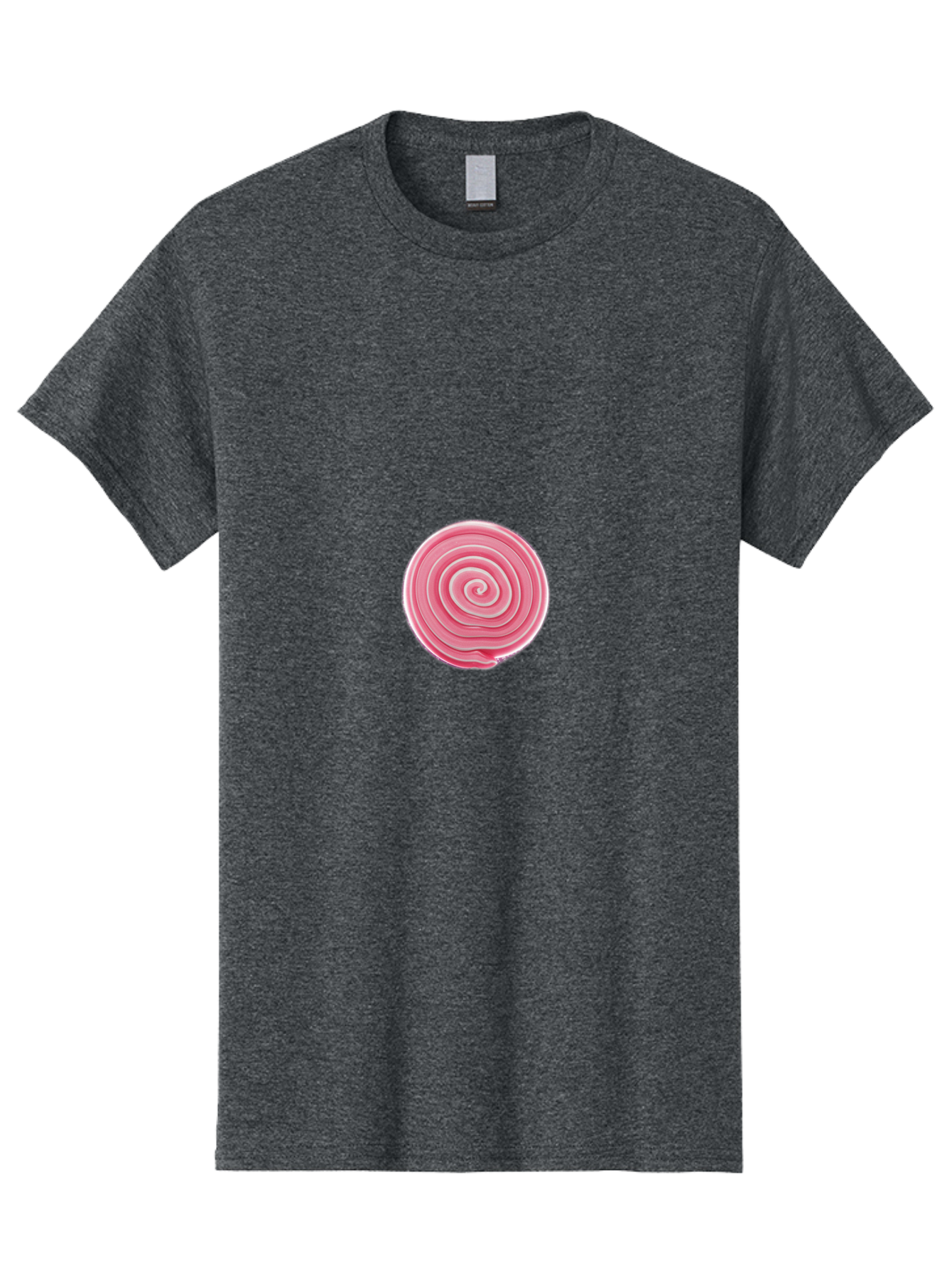 Pink-Swirl-Lollipop-1 Men'S Graphic Tee, 100% Cotton, Comfortable Casual Summer Wear, Machine Washable, Vintage Camera, Old Camera, Antique Camera, Black Camera, Classic Photography, Photography Equipment, Nostalgic Device, Film Camera, Baj694
