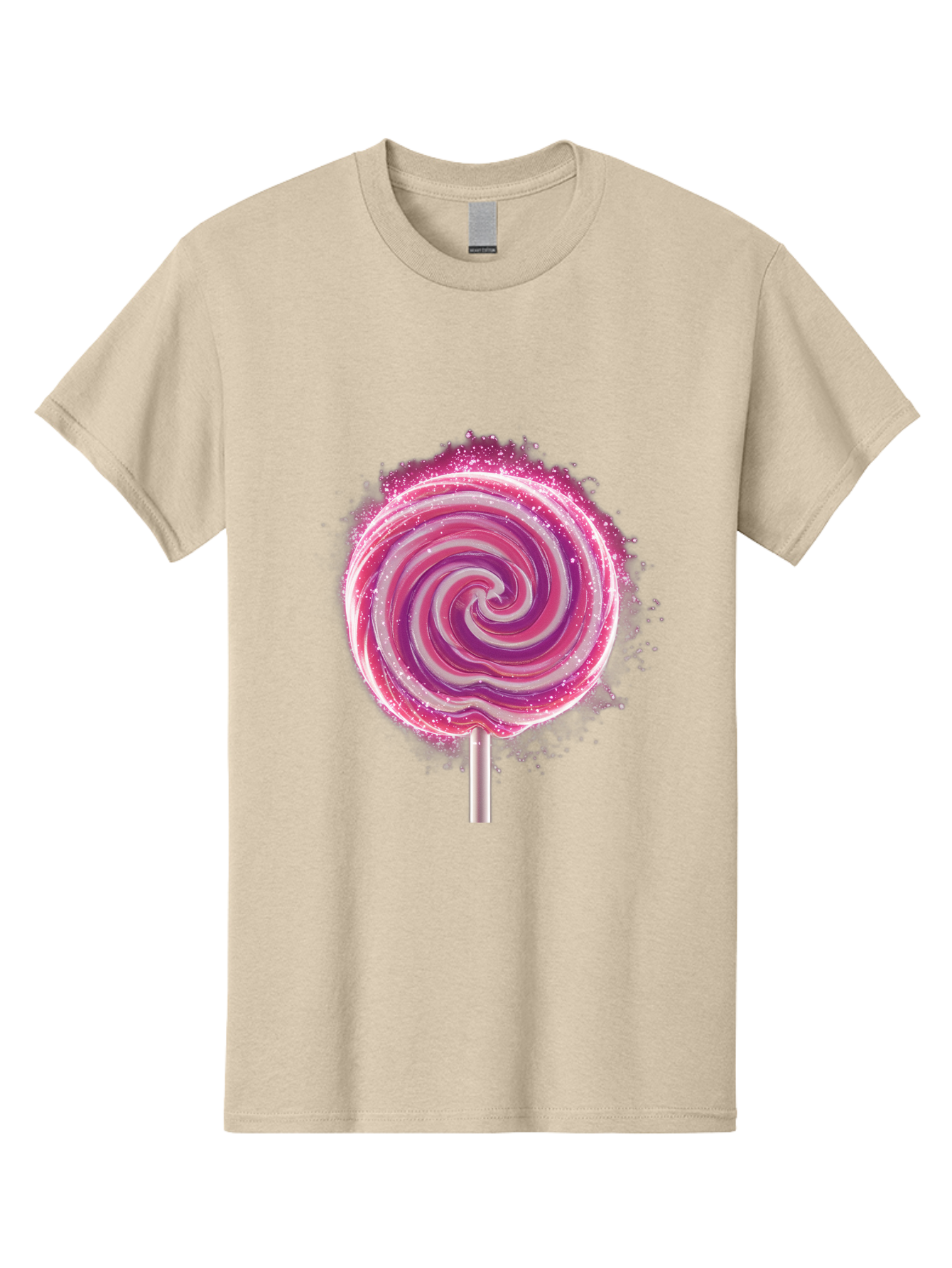 Pink-Swirl-Lollipop Men'S Graphic Tee, 100% Cotton, Comfortable Casual Summer Wear, Machine Washable, Vintage Camera, Old Camera, Antique Camera, Black Camera, Classic Photography, Photography Equipment, Nostalgic Device, Film Camera, Baj695