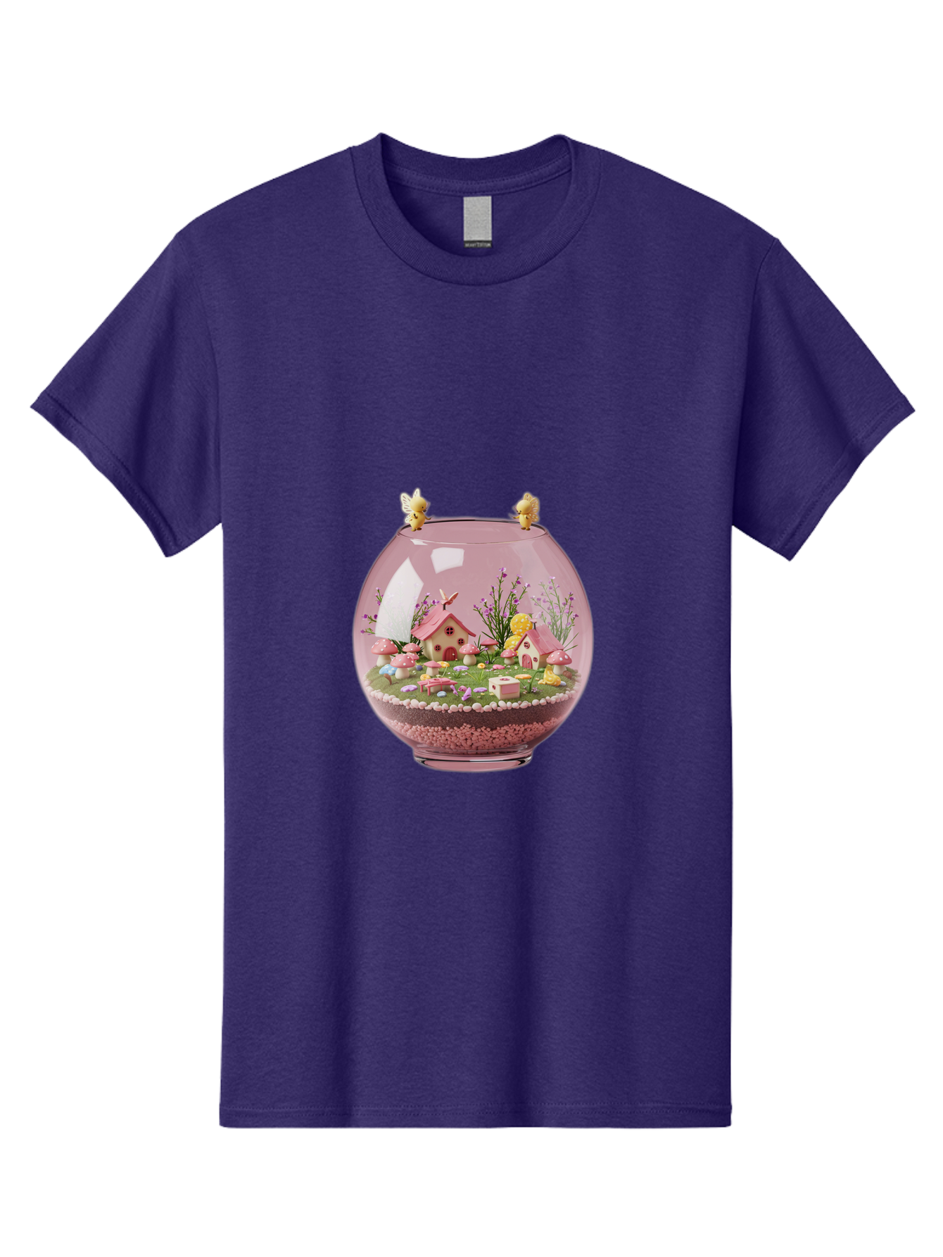 Pink-Terrarium Men'S Graphic Tee, 100% Cotton, Comfortable Casual Summer Wear, Machine Washable, Vintage Camera, Old Camera, Antique Camera, Black Camera, Classic Photography, Photography Equipment, Nostalgic Device, Film Camera, Camera Art Baj696