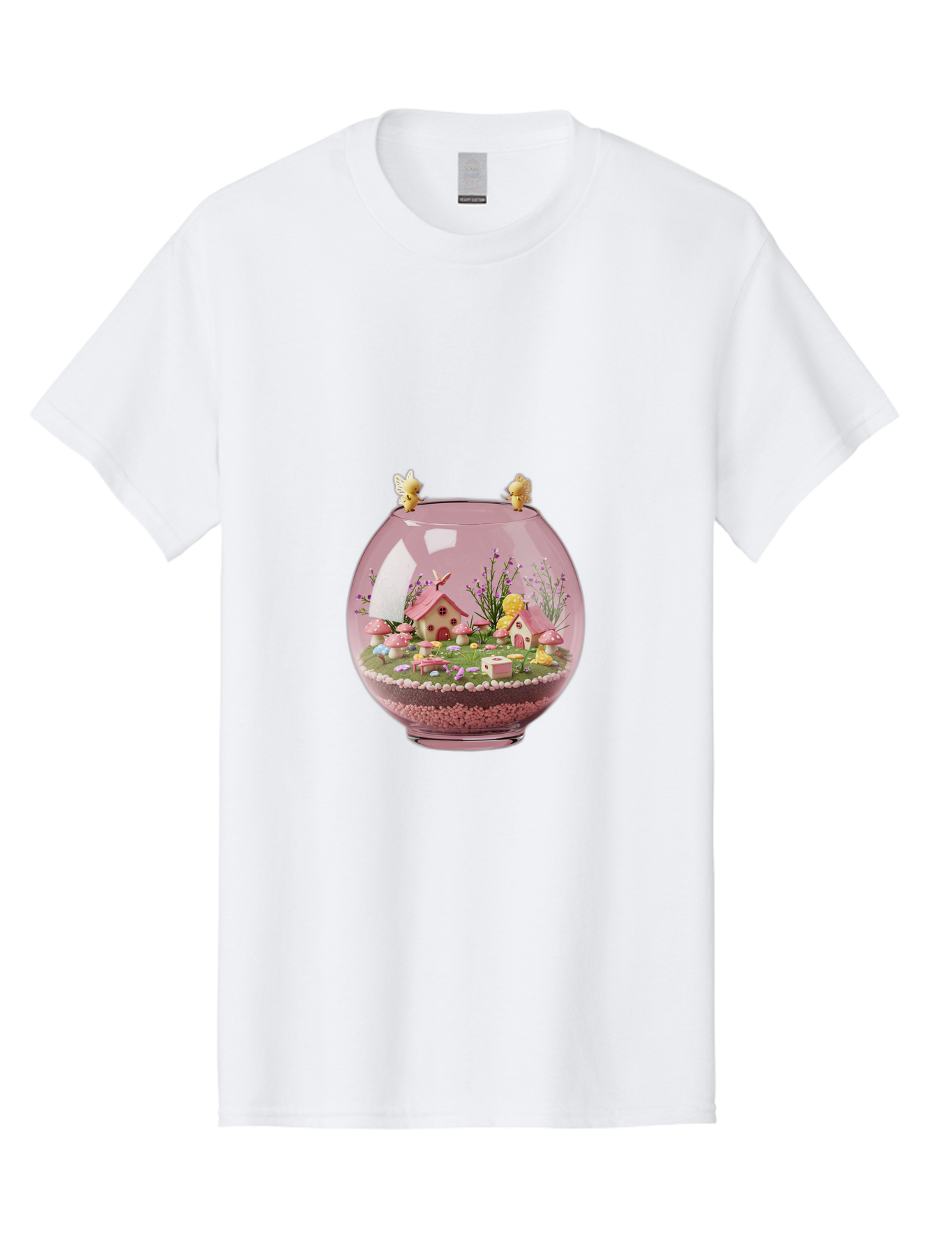 Pink-Terrarium Men'S Graphic Tee, 100% Cotton, Comfortable Casual Summer Wear, Machine Washable, Vintage Camera, Old Camera, Antique Camera, Black Camera, Classic Photography, Photography Equipment, Nostalgic Device, Film Camera, Camera Art Baj696