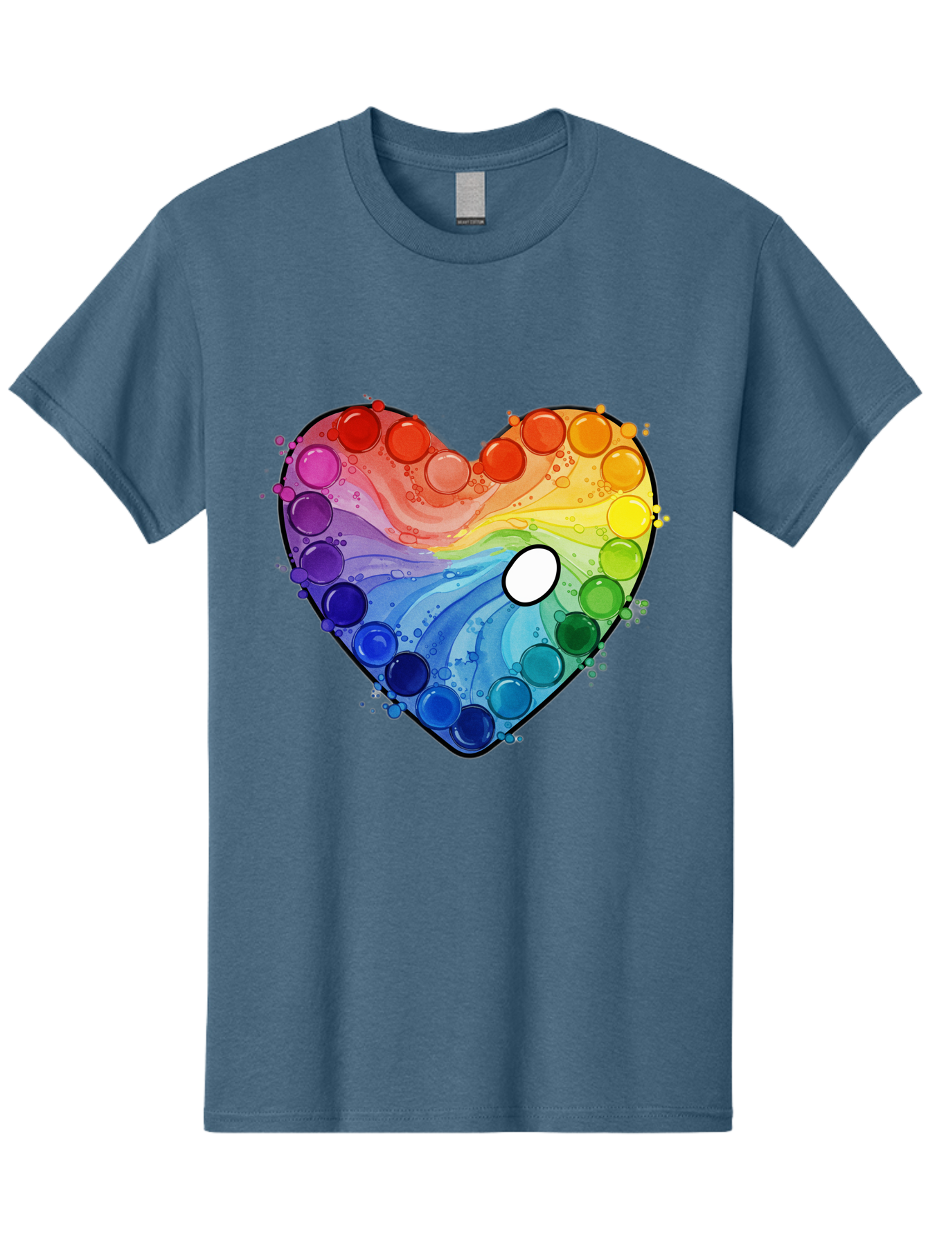 Pop-It-Heart-1 Men'S Graphic Tee, 100% Cotton, Comfortable Casual Summer Wear, Machine Washable, Vintage Camera, Old Camera, Antique Camera, Black Camera, Classic Photography, Photography Equipment, Nostalgic Device, Film Camera, Camera Art Baj698