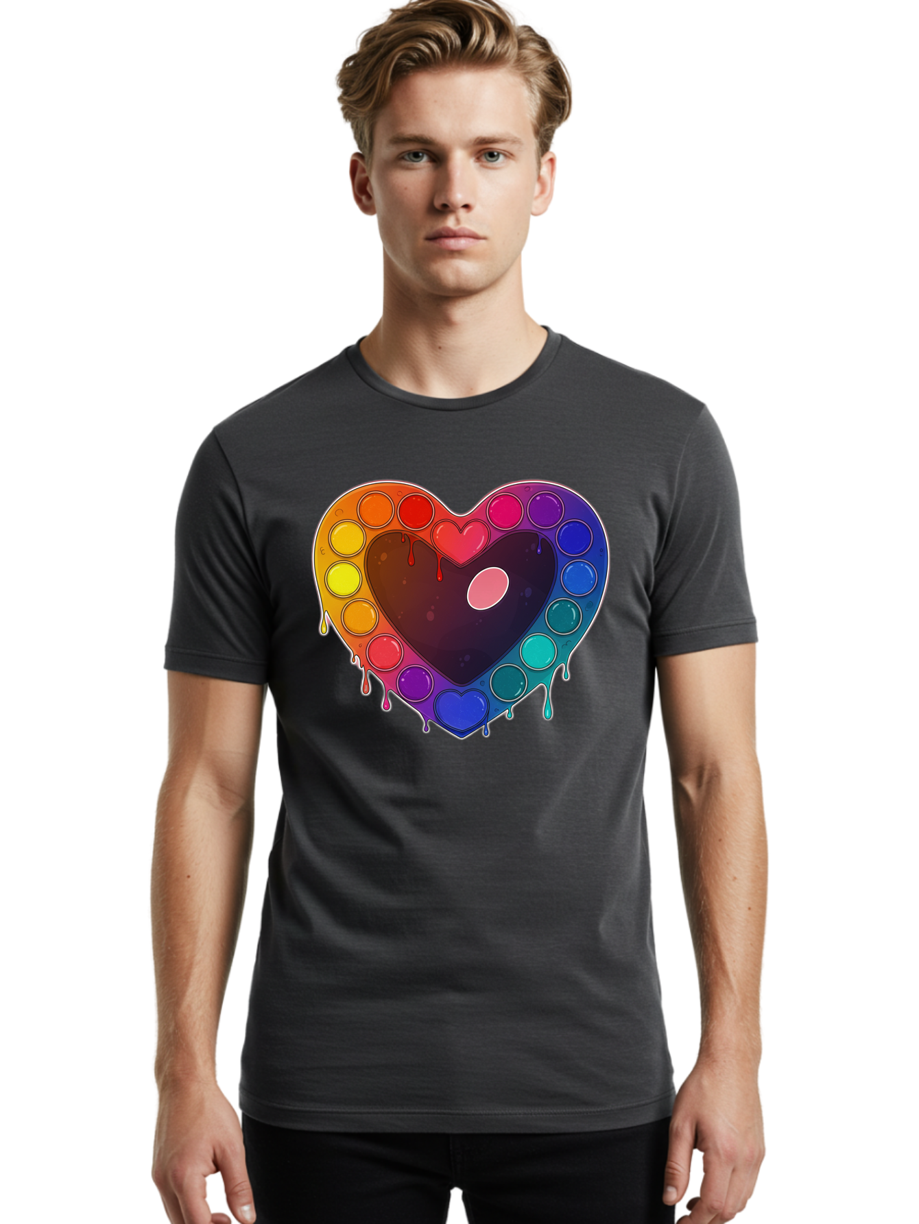 Pop-It-Heart Men'S Graphic Tee, 100% Cotton, Comfortable Casual Summer Wear, Machine Washable, Vintage Camera, Old Camera, Antique Camera, Black Camera, Classic Photography, Photography Equipment, Nostalgic Device, Film Camera, Camera Art Baj699