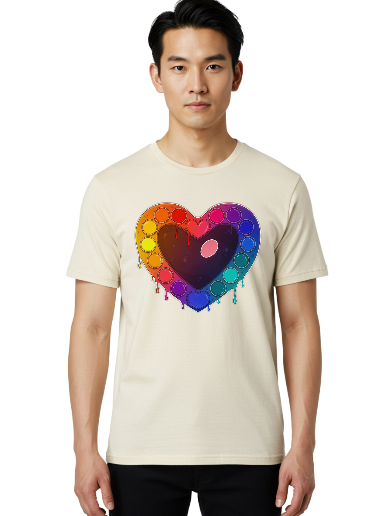 Pop-It-Heart Men'S Graphic Tee, 100% Cotton, Comfortable Casual Summer Wear, Machine Washable, Vintage Camera, Old Camera, Antique Camera, Black Camera, Classic Photography, Photography Equipment, Nostalgic Device, Film Camera, Camera Art Baj699