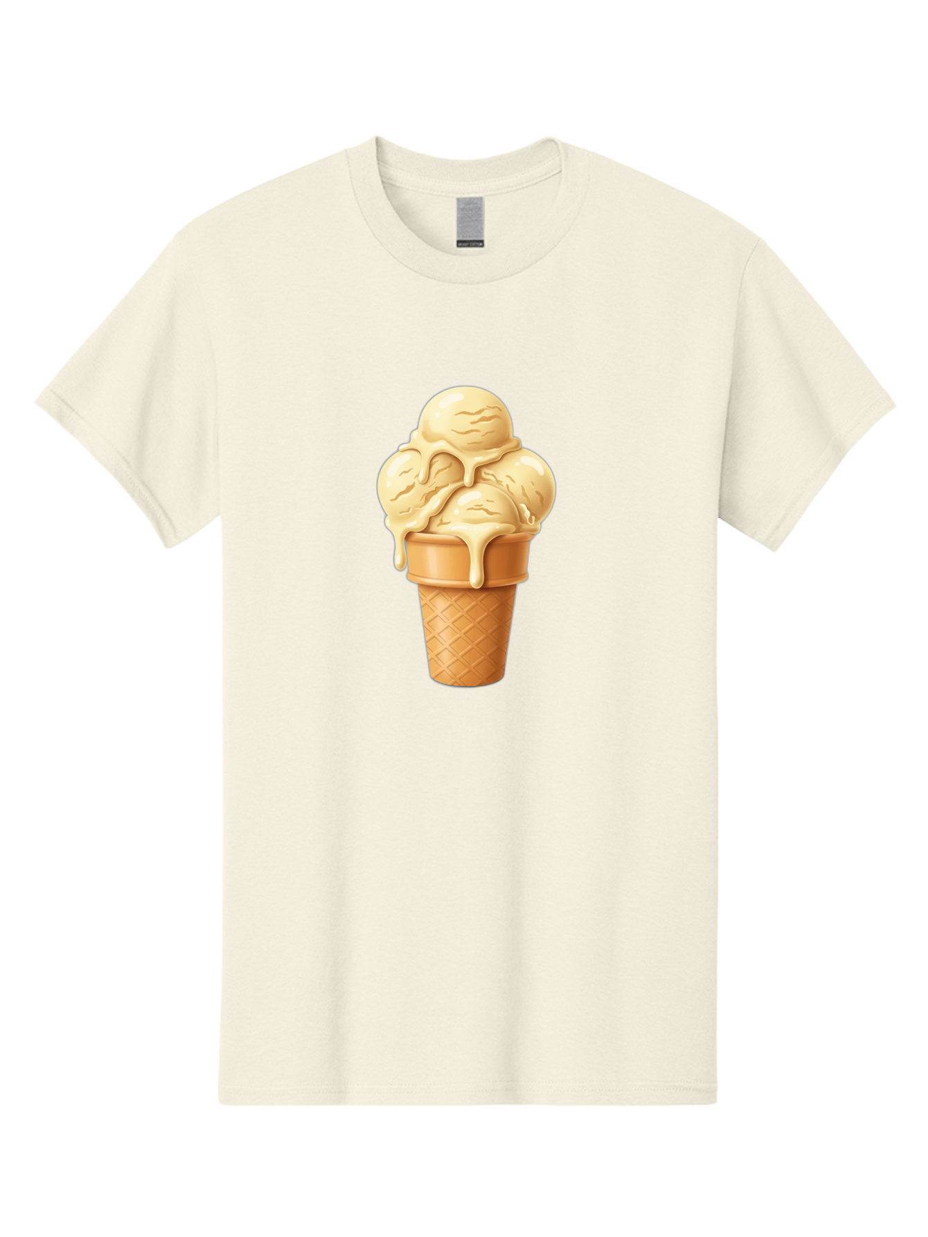 Vanilla-Ice-Cream Men'S Graphic Tee, 100% Cotton, Comfortable Casual Summer Wear, Machine Washable, Vintage Camera, Old Camera, Antique Camera, Black Camera, Classic Photography, Photography Equipment, Nostalgic Device, Film Camera, Camera Art Baj836