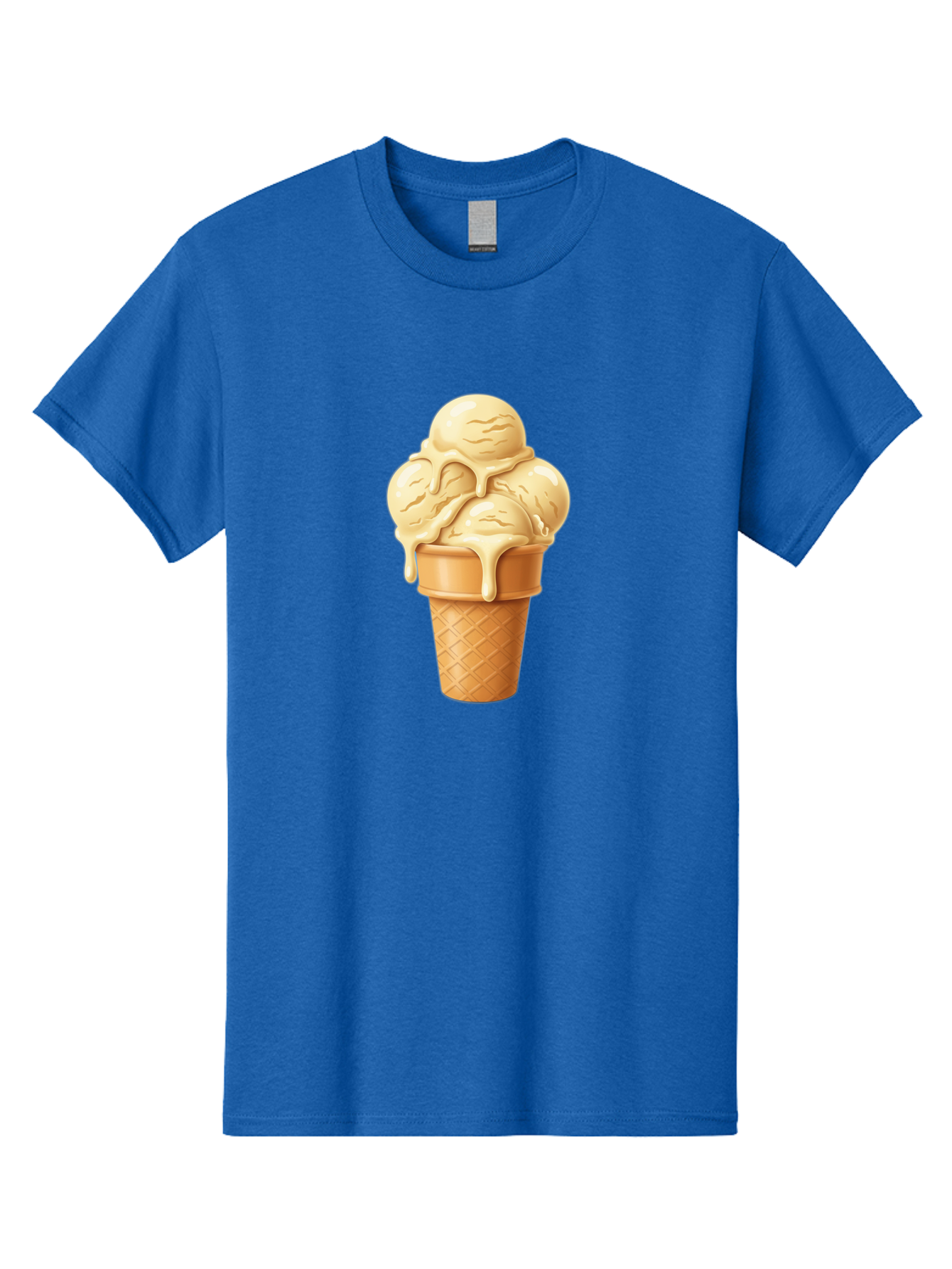 Vanilla-Ice-Cream Men'S Graphic Tee, 100% Cotton, Comfortable Casual Summer Wear, Machine Washable, Vintage Camera, Old Camera, Antique Camera, Black Camera, Classic Photography, Photography Equipment, Nostalgic Device, Film Camera, Camera Art Baj836
