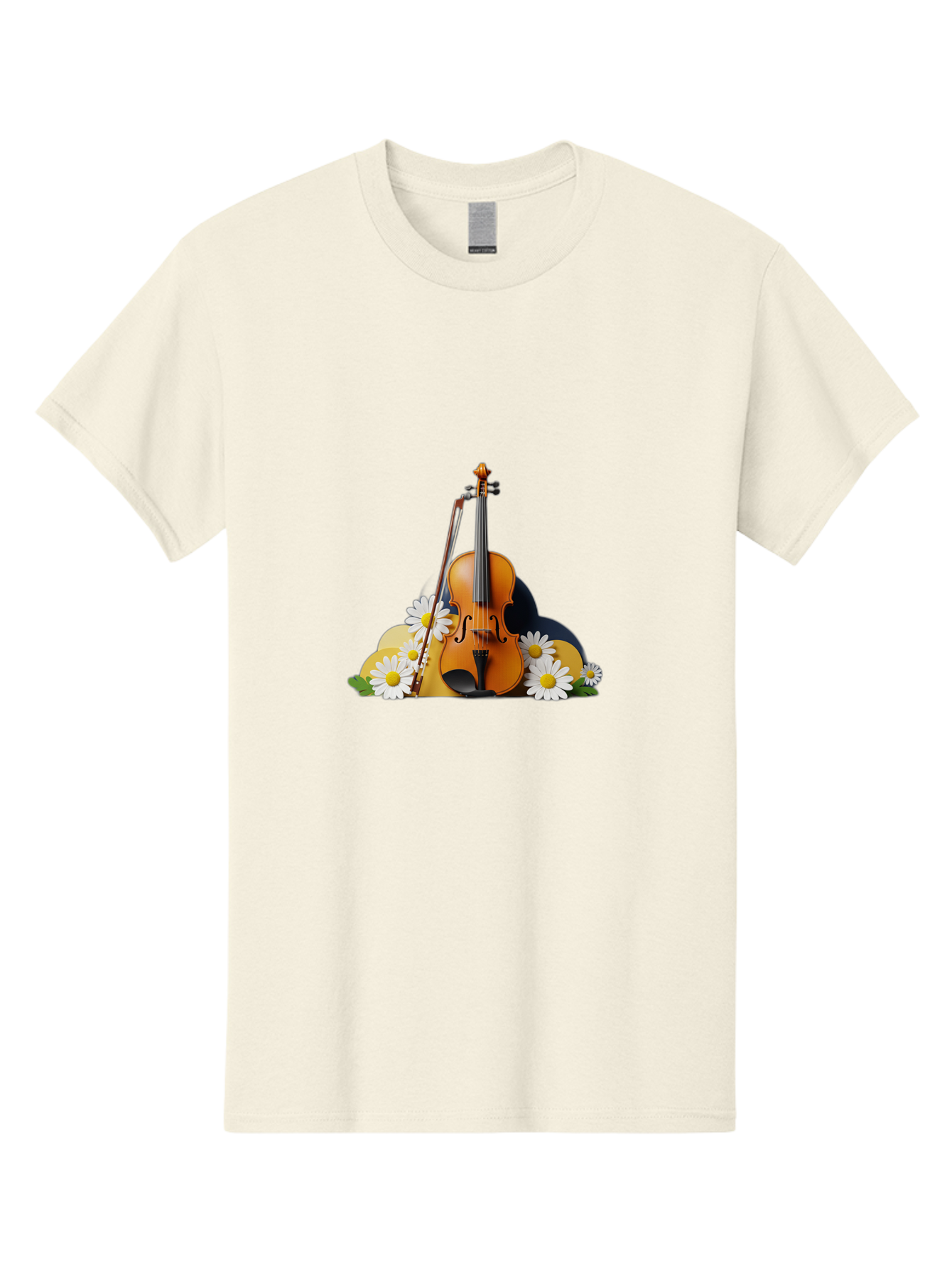 Violin-And-Flowers Men'S Graphic Tee, 100% Cotton, Comfortable Casual Summer Wear, Machine Washable, Vintage Camera, Old Camera, Antique Camera, Black Camera, Classic Photography, Photography Equipment, Nostalgic Device, Film Camera, Baj846