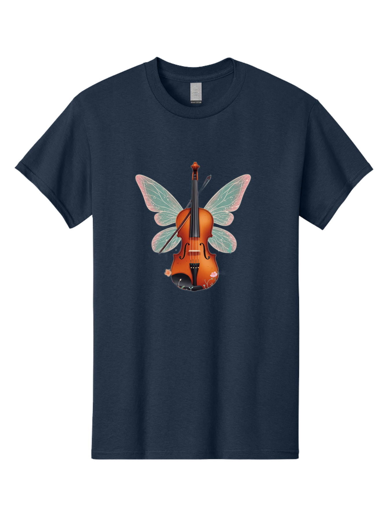 Violin-Butterfly Men'S Graphic Tee, 100% Cotton, Comfortable Casual Summer Wear, Machine Washable, Vintage Camera, Old Camera, Antique Camera, Black Camera, Classic Photography, Photography Equipment, Nostalgic Device, Film Camera, Camera Art Baj847