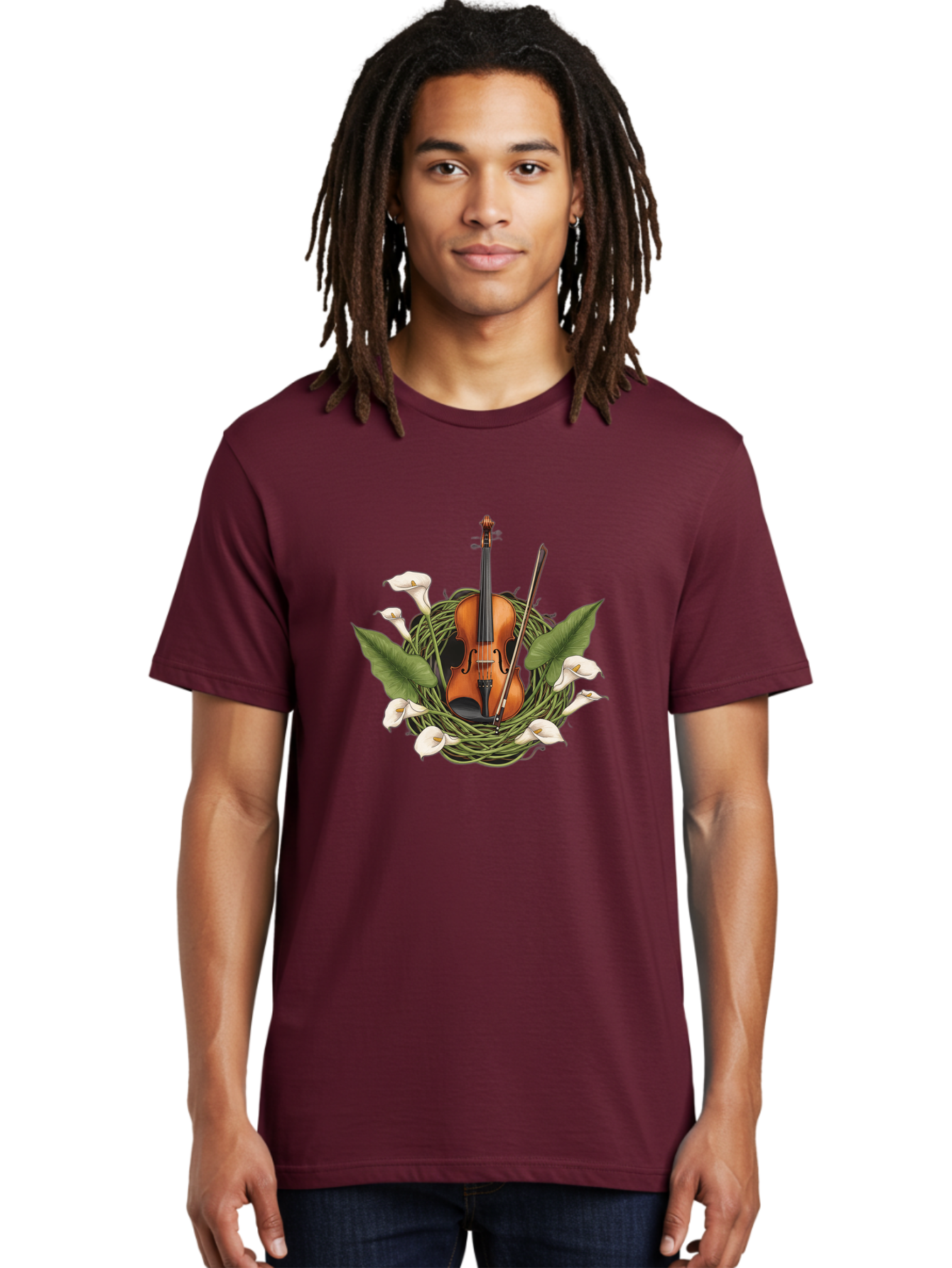 Violin-In-Nest-1 Men'S Graphic Tee, 100% Cotton, Comfortable Casual Summer Wear, Machine Washable, Vintage Camera, Old Camera, Antique Camera, Black Camera, Classic Photography, Photography Equipment, Nostalgic Device, Film Camera, Camera Art Baj849