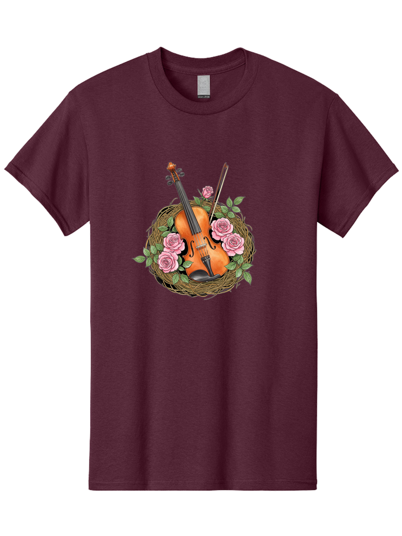 Violin-In-Nest Men'S Graphic Tee, 100% Cotton, Comfortable Casual Summer Wear, Machine Washable, Vintage Camera, Old Camera, Antique Camera, Black Camera, Classic Photography, Photography Equipment, Nostalgic Device, Film Camera, Camera Art Baj850