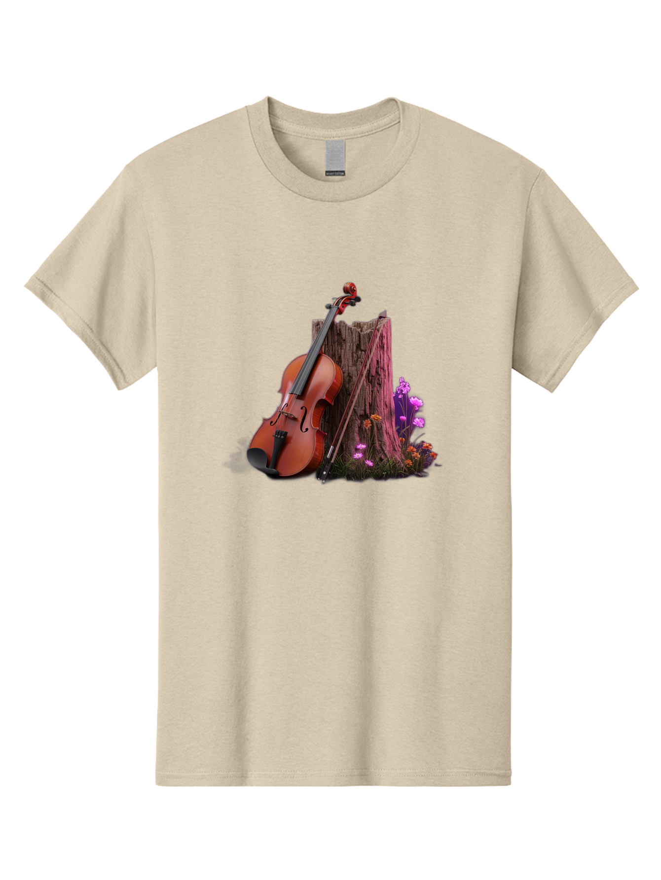 Violin-Tree-Stump Men'S Graphic Tee, 100% Cotton, Comfortable Casual Summer Wear, Machine Washable, Vintage Camera, Old Camera, Antique Camera, Black Camera, Classic Photography, Photography Equipment, Nostalgic Device, Film Camera, Camera Art Baj857