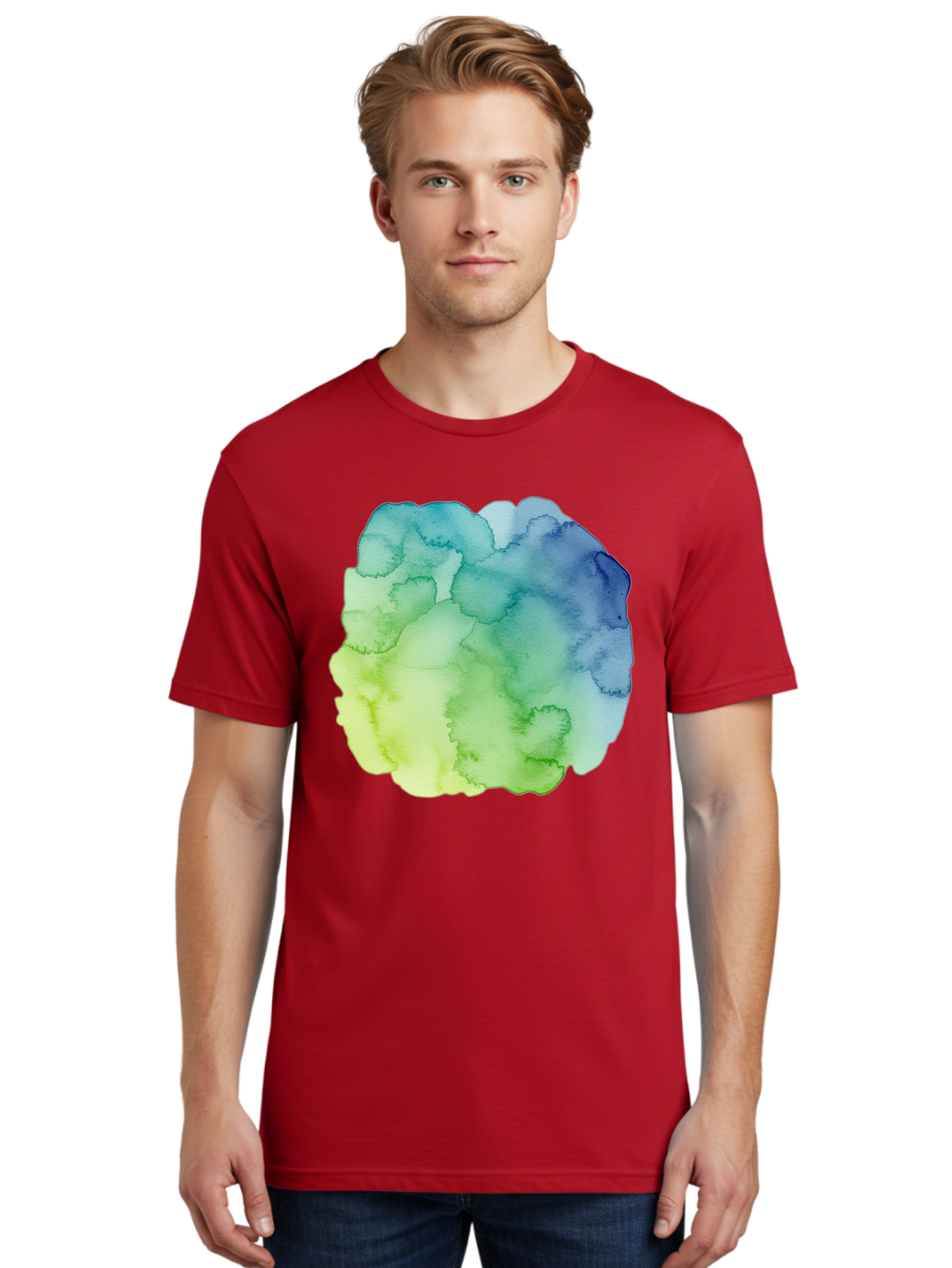 Watercolor-Splash Men'S Graphic Tee, 100% Cotton, Comfortable Casual Summer Wear, Machine Washable, Vintage Camera, Old Camera, Antique Camera, Black Camera, Classic Photography, Photography Equipment, Nostalgic Device, Film Camera, Camera Art Baj869