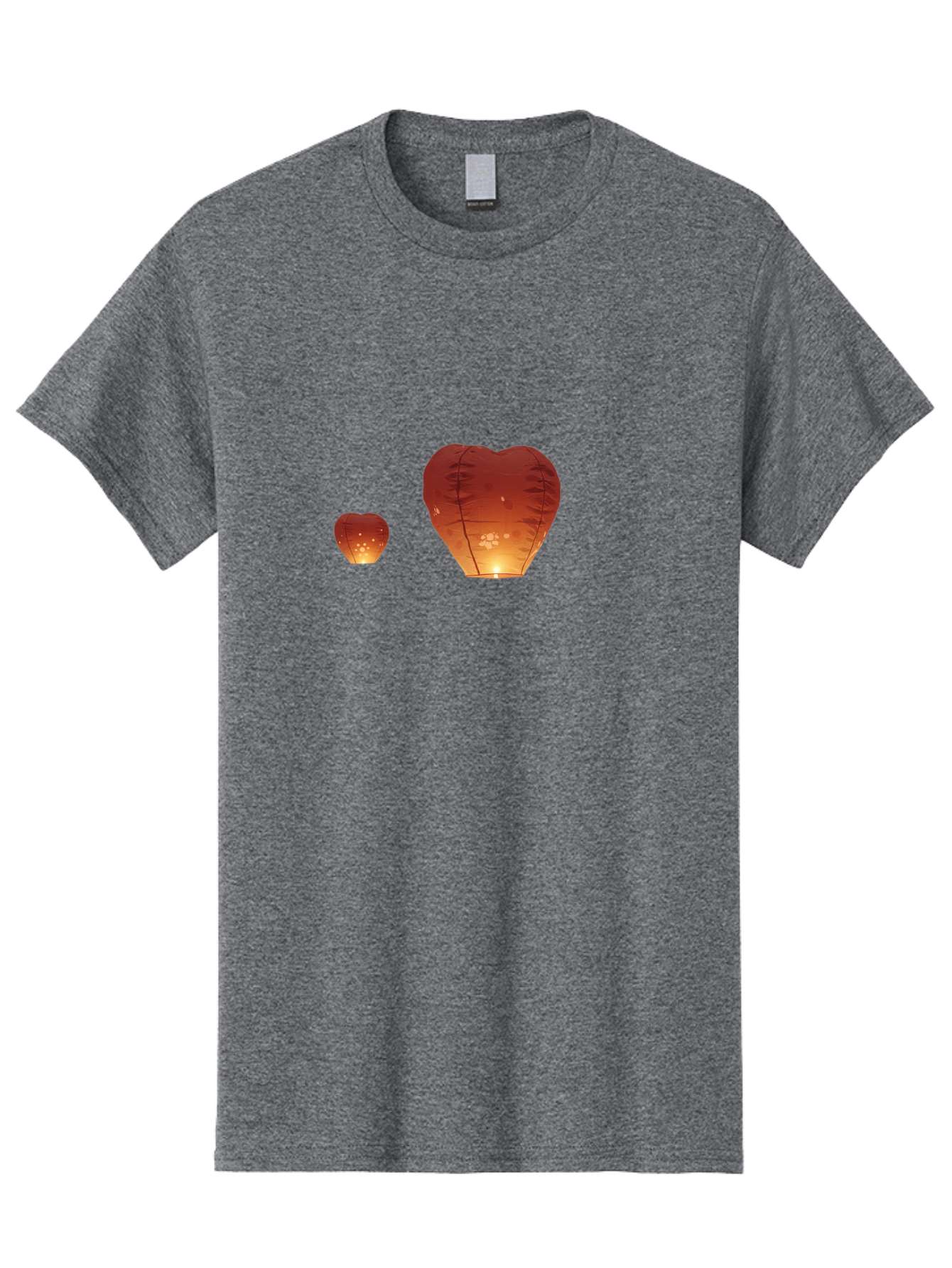 Heart-Shaped-Lanterns Men'S Graphic Tee, 100% Cotton, Comfortable Casual Summer Wear, Machine Washable, Vintage Camera, Old Camera, Antique Camera, Black Camera, Classic Photography, Photography Equipment, Nostalgic Device, Film Camera, Baj880