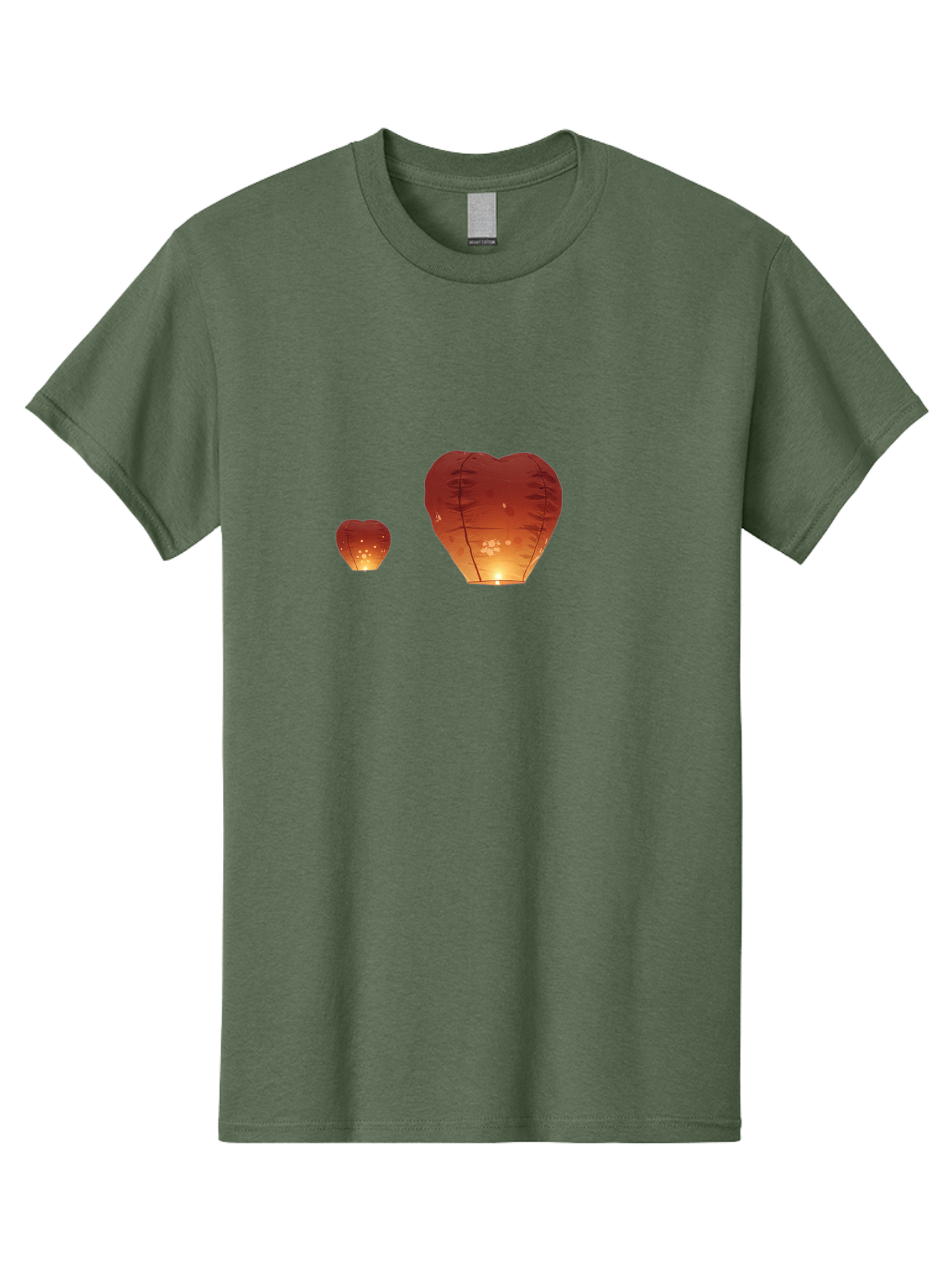 Heart-Shaped-Lanterns Men'S Graphic Tee, 100% Cotton, Comfortable Casual Summer Wear, Machine Washable, Vintage Camera, Old Camera, Antique Camera, Black Camera, Classic Photography, Photography Equipment, Nostalgic Device, Film Camera, Baj880