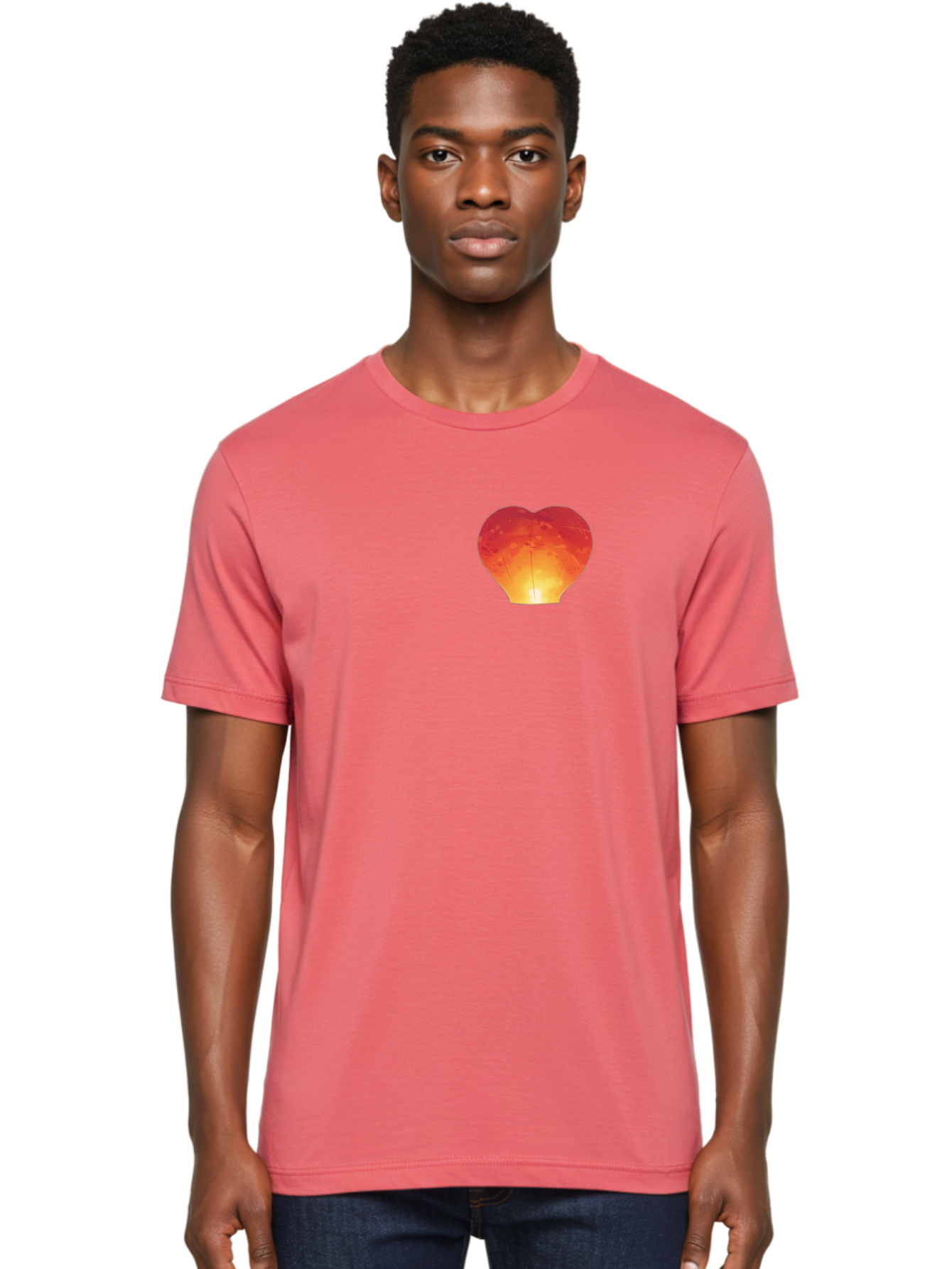 Red-Heart-Lantern Men'S Graphic Tee, 100% Cotton, Comfortable Casual Summer Wear, Machine Washable, Vintage Camera, Old Camera, Antique Camera, Black Camera, Classic Photography, Photography Equipment, Nostalgic Device, Film Camera, Camera Art Baj881