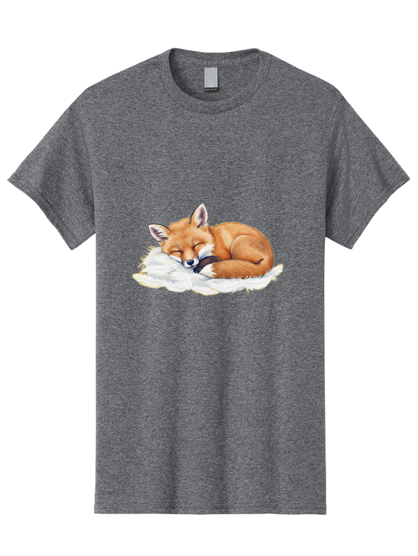 Sleeping-Fox-3 Men'S Graphic Tee, 100% Cotton, Comfortable Casual Summer Wear, Machine Washable, Vintage Camera, Old Camera, Antique Camera, Black Camera, Classic Photography, Photography Equipment, Nostalgic Device, Film Camera, Camera Art Baj884
