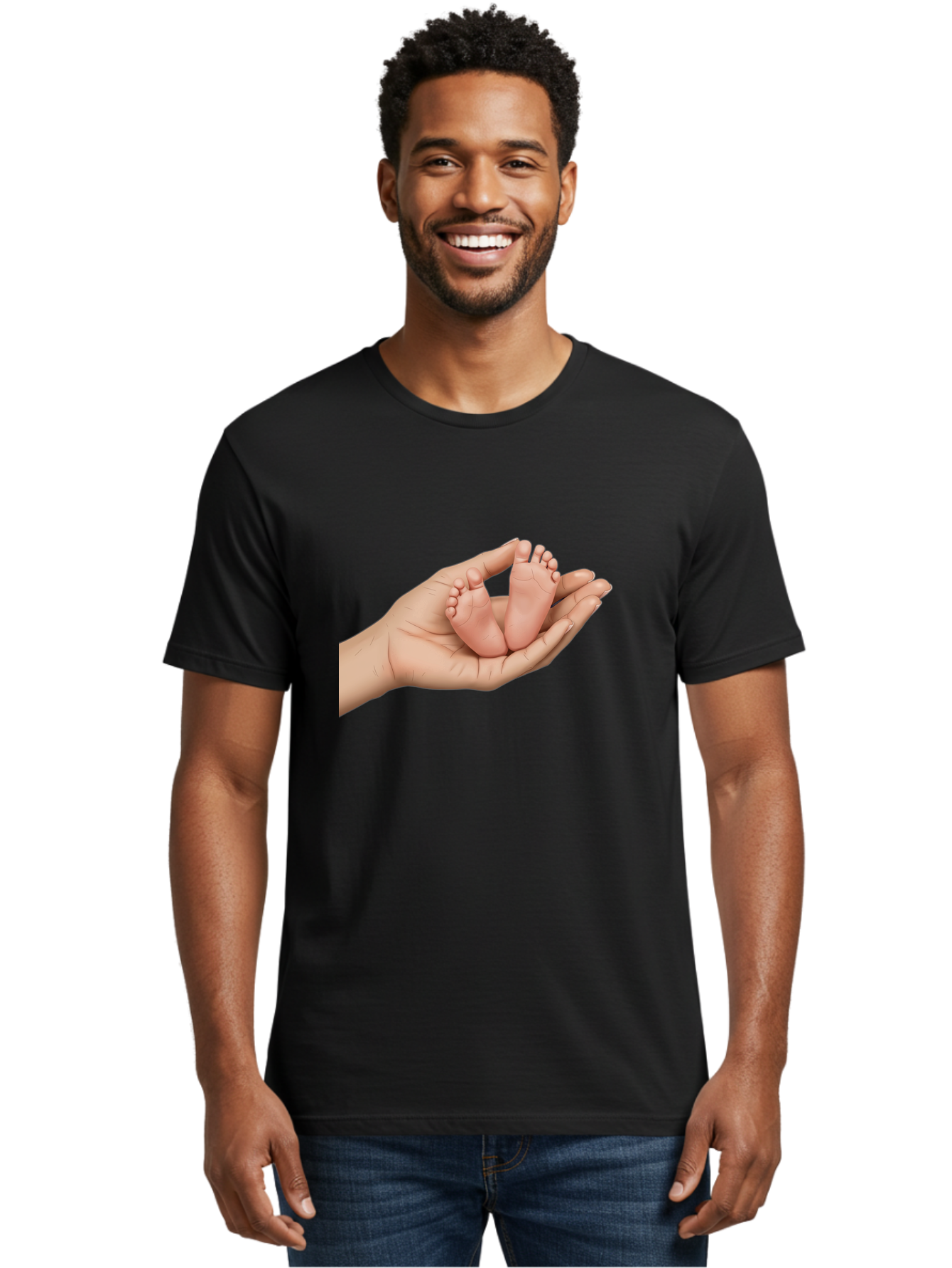 Baby-Feet-1 Men'S Graphic Tee, 100% Cotton, Comfortable Casual Summer Wear, Machine Washable, Vintage Camera, Old Camera, Antique Camera, Black Camera, Classic Photography, Photography Equipment, Nostalgic Device, Film Camera, Camera Art Bak001