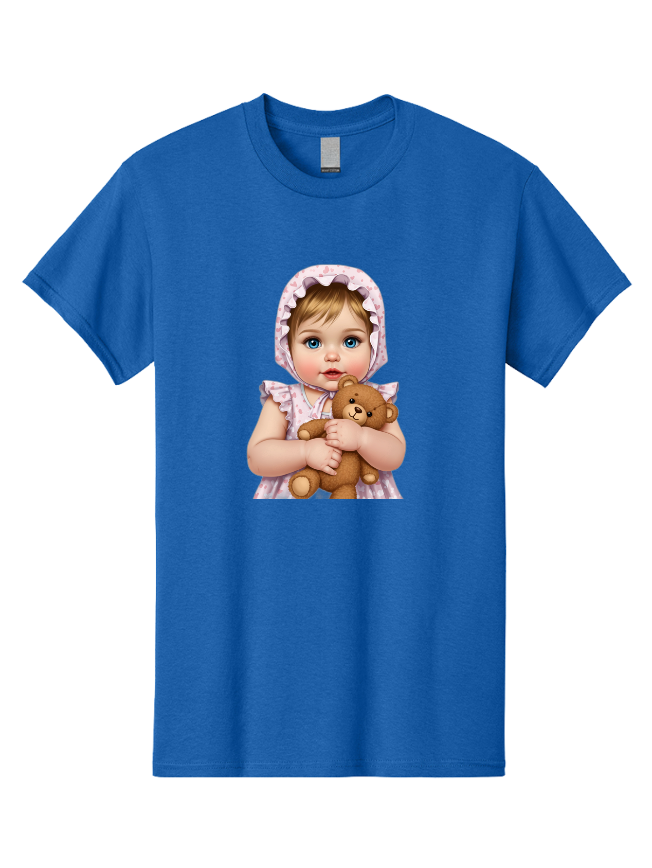 Baby-Girl-Hugging-Teddy Men'S Graphic Tee, 100% Cotton, Comfortable Casual Summer Wear, Machine Washable, Vintage Camera, Old Camera, Antique Camera, Black Camera, Classic Photography, Photography Equipment, Nostalgic Device, Film Camera, Bak007