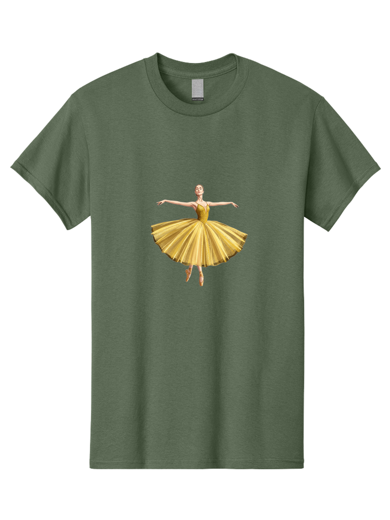Ballerina-In-Gold-Tutu Men'S Graphic Tee, 100% Cotton, Comfortable Casual Summer Wear, Machine Washable, Vintage Camera, Old Camera, Antique Camera, Black Camera, Classic Photography, Photography Equipment, Nostalgic Device, Film Camera, Bak021
