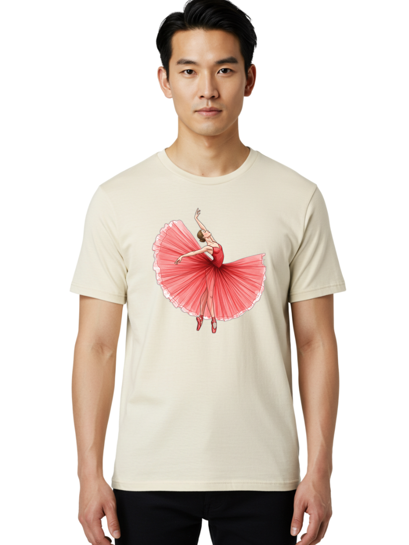 Ballerina Men'S Graphic Tee, 100% Cotton, Comfortable Casual Summer Wear, Machine Washable, Vintage Camera, Old Camera, Antique Camera, Black Camera, Classic Photography, Photography Equipment, Nostalgic Device, Film Camera, Camera Art Bak024