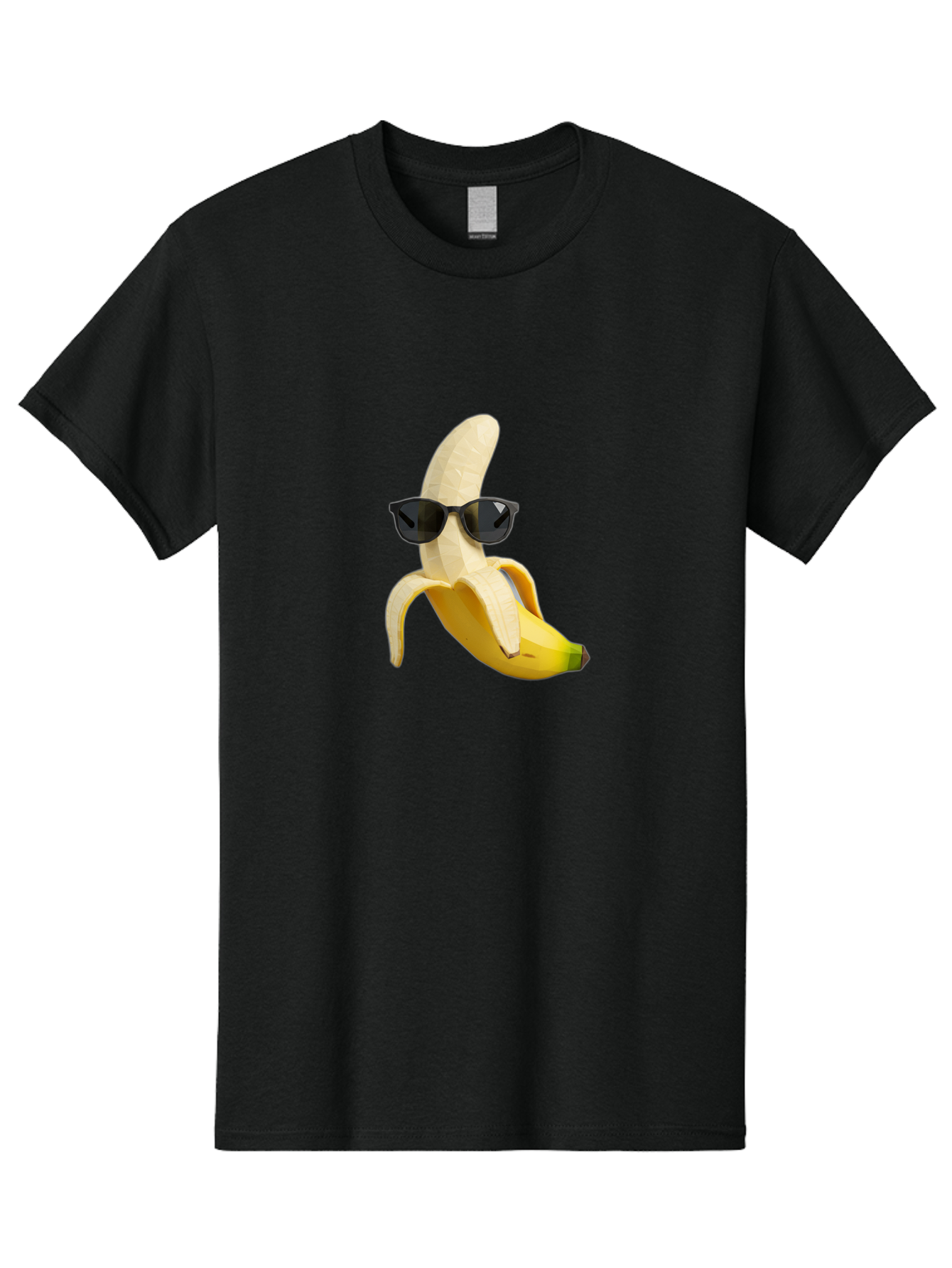 Banana-Man-Wearing-Sunglasses Men'S Graphic Tee, 100% Cotton, Comfortable Casual Summer Wear, Machine Washable, Vintage Camera, Old Camera, Antique Camera, Black Camera, Classic Photography, Photography Equipment, Nostalgic Device, Bak028