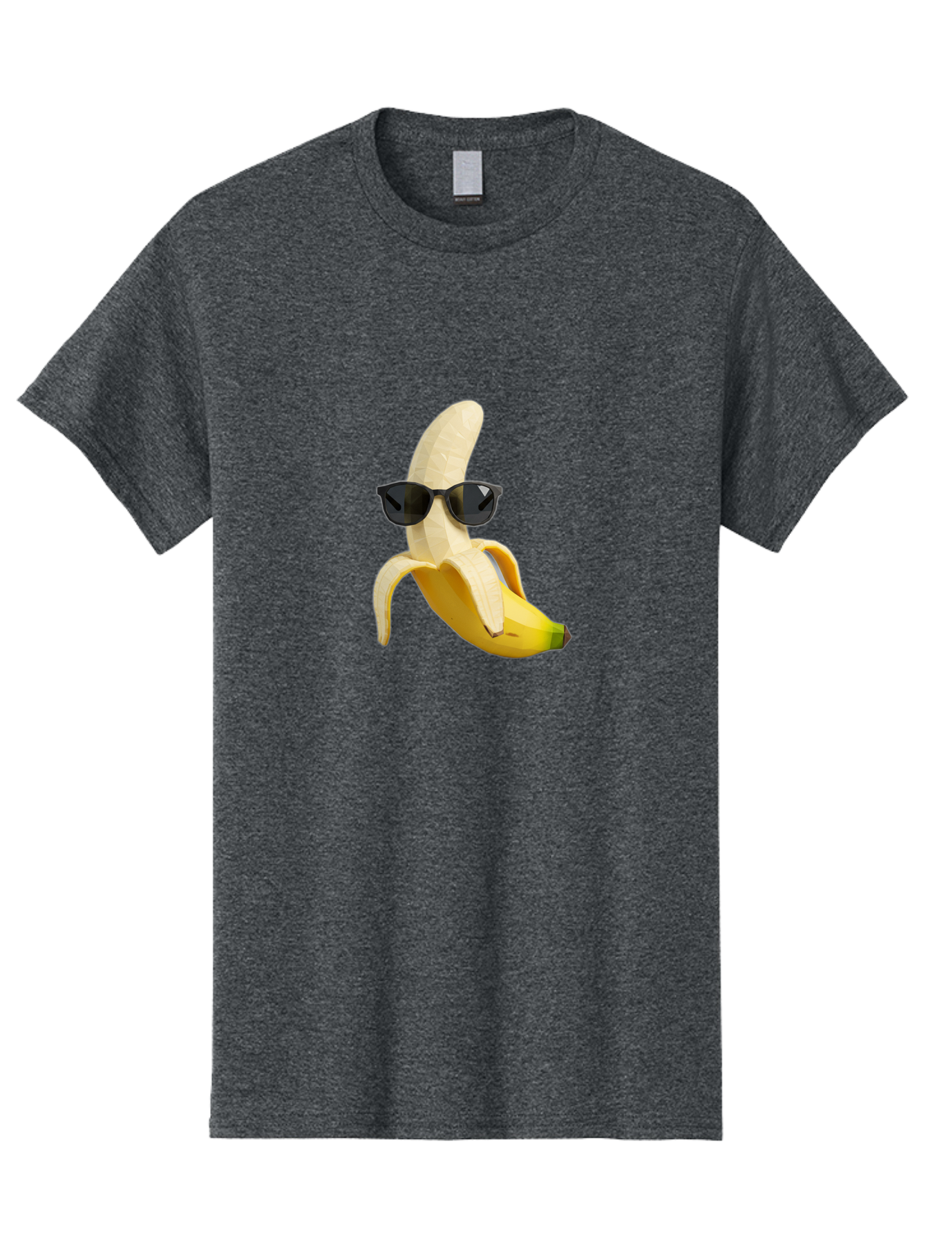 Banana-Man-Wearing-Sunglasses Men'S Graphic Tee, 100% Cotton, Comfortable Casual Summer Wear, Machine Washable, Vintage Camera, Old Camera, Antique Camera, Black Camera, Classic Photography, Photography Equipment, Nostalgic Device, Bak028