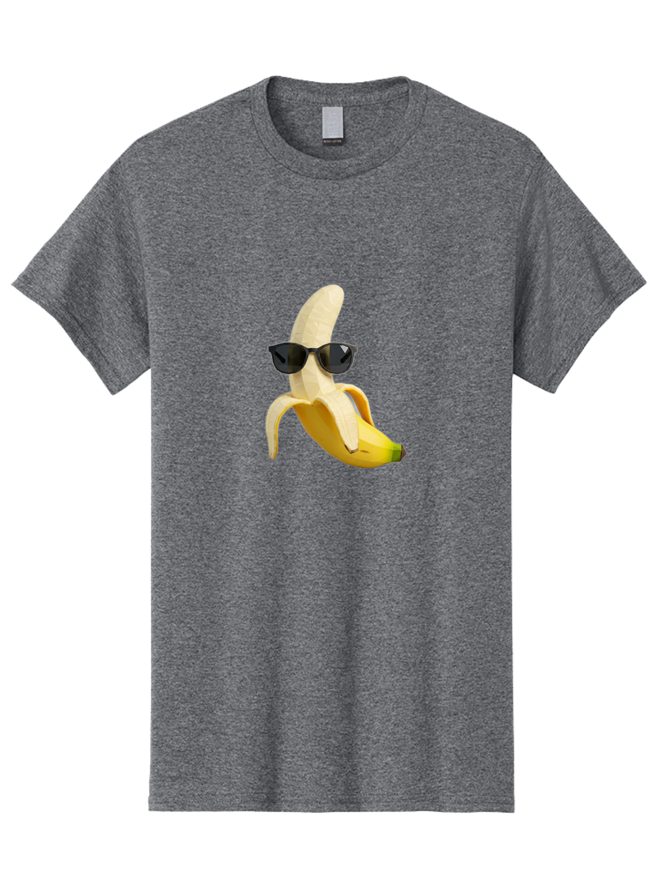 Banana-Man-Wearing-Sunglasses Men'S Graphic Tee, 100% Cotton, Comfortable Casual Summer Wear, Machine Washable, Vintage Camera, Old Camera, Antique Camera, Black Camera, Classic Photography, Photography Equipment, Nostalgic Device, Bak028