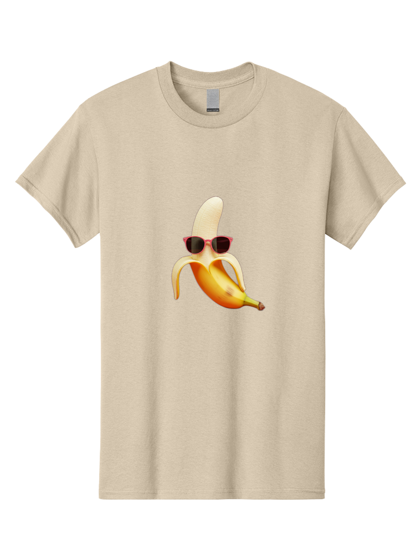 Banana-With-Sunglasses Men'S Graphic Tee, 100% Cotton, Comfortable Casual Summer Wear, Machine Washable, Vintage Camera, Old Camera, Antique Camera, Black Camera, Classic Photography, Photography Equipment, Nostalgic Device, Film Camera, Bak033