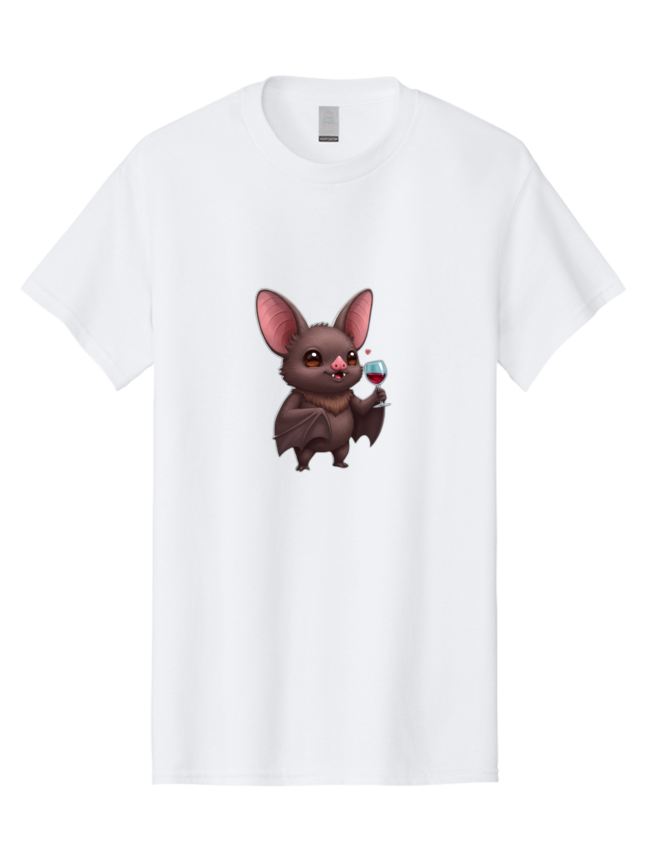 Bat-With-Wine-Glass Men'S Graphic Tee, 100% Cotton, Comfortable Casual Summer Wear, Machine Washable, Vintage Camera, Old Camera, Antique Camera, Black Camera, Classic Photography, Photography Equipment, Nostalgic Device, Film Camera, Bak035