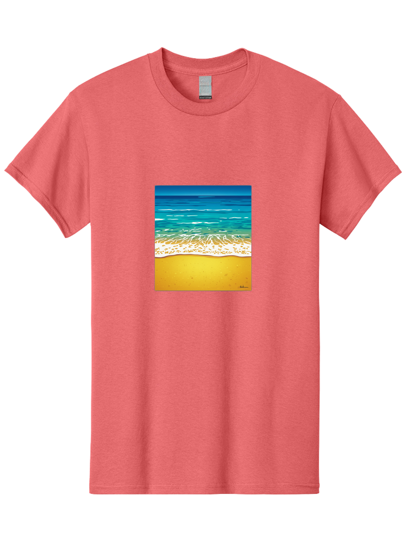 Beach-Scene Men'S Graphic Tee, 100% Cotton, Comfortable Casual Summer Wear, Machine Washable, Vintage Camera, Old Camera, Antique Camera, Black Camera, Classic Photography, Photography Equipment, Nostalgic Device, Film Camera, Camera Art Bak038