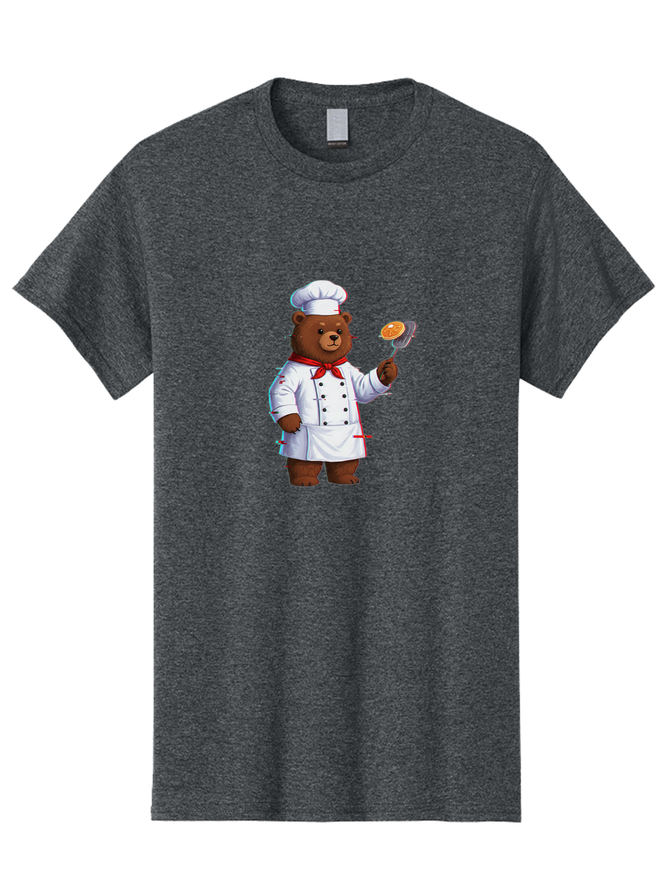 Bear-Chef Men'S Graphic Tee, 100% Cotton, Comfortable Casual Summer Wear, Machine Washable, Vintage Camera, Old Camera, Antique Camera, Black Camera, Classic Photography, Photography Equipment, Nostalgic Device, Film Camera, Camera Art Bak039