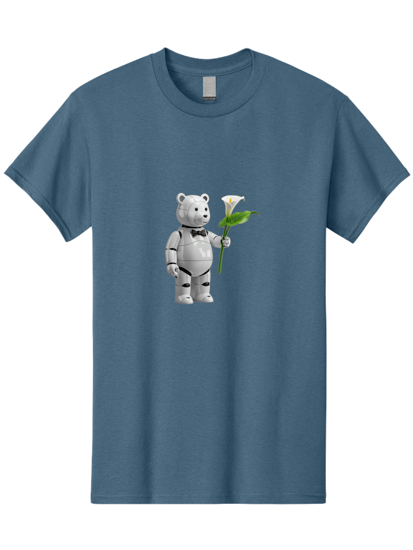 Bearbrick-Robot Men'S Graphic Tee, 100% Cotton, Comfortable Casual Summer Wear, Machine Washable, Vintage Camera, Old Camera, Antique Camera, Black Camera, Classic Photography, Photography Equipment, Nostalgic Device, Film Camera, Camera Art Bak045