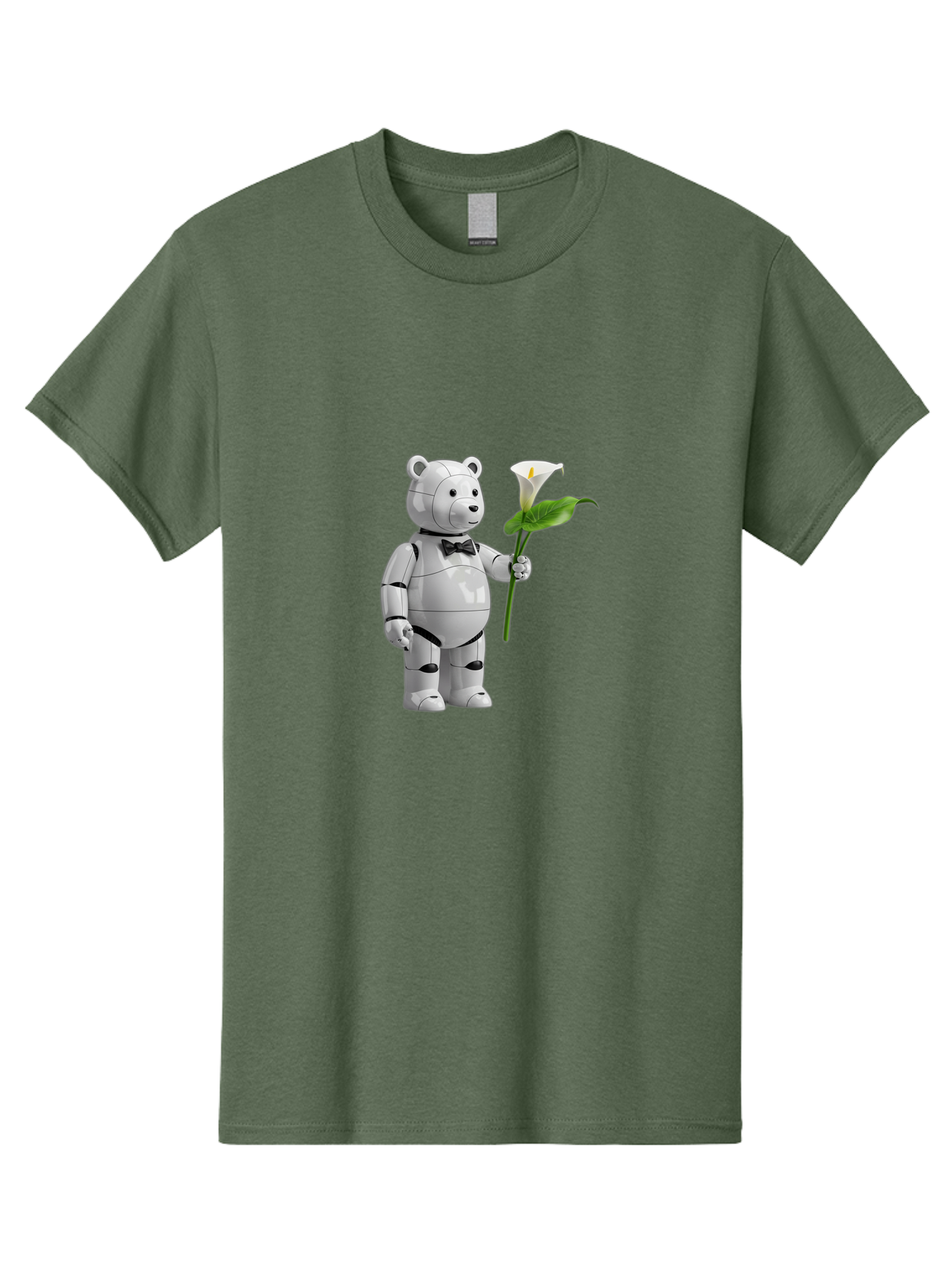 Bearbrick-Robot Men'S Graphic Tee, 100% Cotton, Comfortable Casual Summer Wear, Machine Washable, Vintage Camera, Old Camera, Antique Camera, Black Camera, Classic Photography, Photography Equipment, Nostalgic Device, Film Camera, Camera Art Bak045