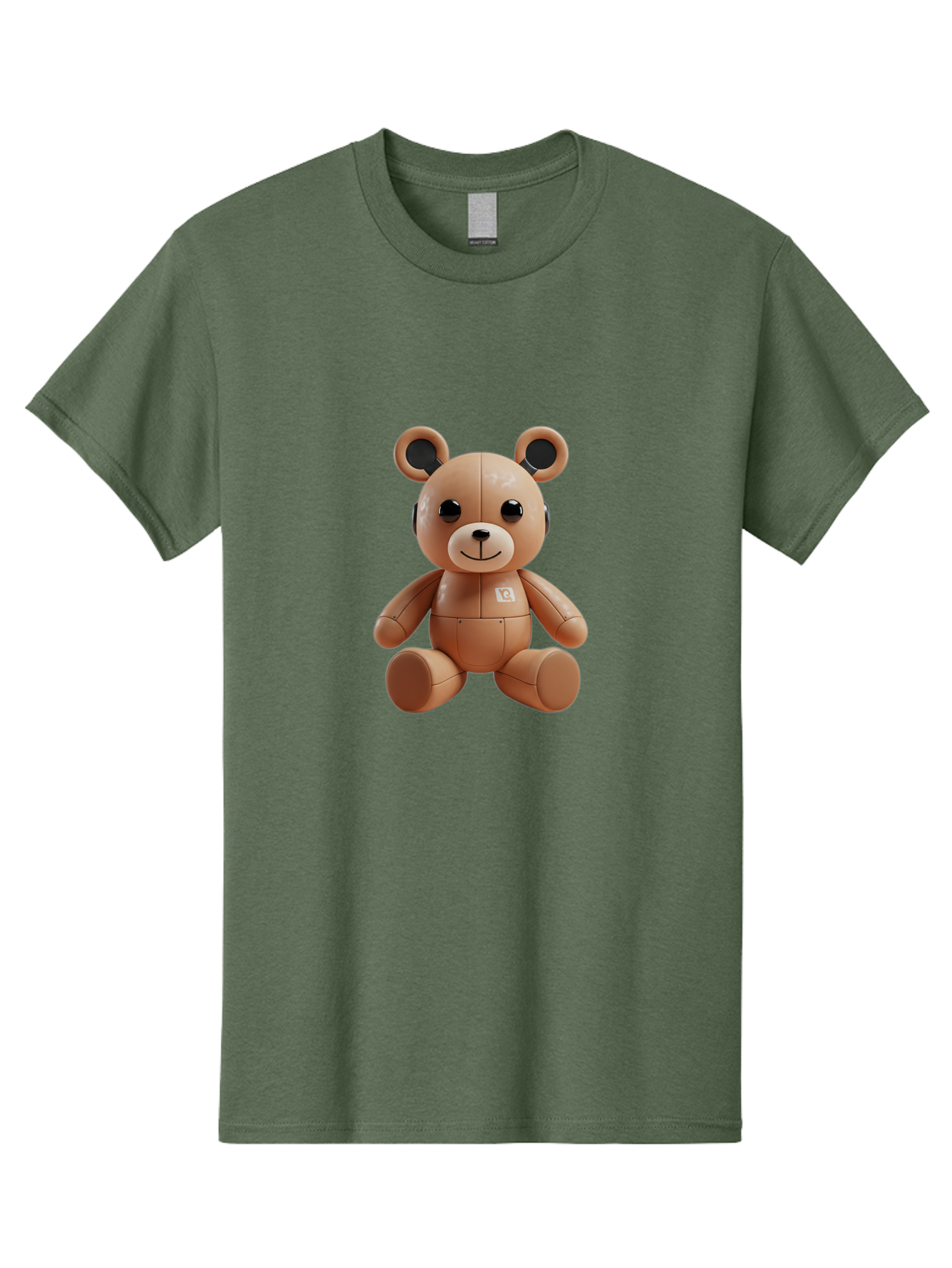 Bearbrick Men'S Graphic Tee, 100% Cotton, Comfortable Casual Summer Wear, Machine Washable, Vintage Camera, Old Camera, Antique Camera, Black Camera, Classic Photography, Photography Equipment, Nostalgic Device, Film Camera, Camera Art Bak046