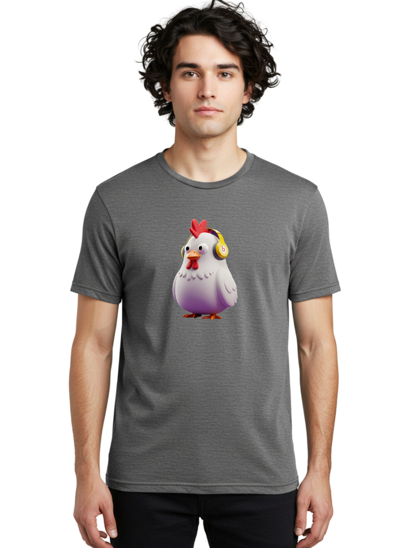 Beats-Chicken-1 Men'S Graphic Tee, 100% Cotton, Comfortable Casual Summer Wear, Machine Washable, Vintage Camera, Old Camera, Antique Camera, Black Camera, Classic Photography, Photography Equipment, Nostalgic Device, Film Camera, Camera Art Bak047