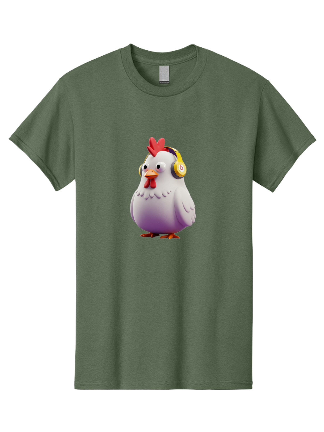Beats-Chicken-1 Men'S Graphic Tee, 100% Cotton, Comfortable Casual Summer Wear, Machine Washable, Vintage Camera, Old Camera, Antique Camera, Black Camera, Classic Photography, Photography Equipment, Nostalgic Device, Film Camera, Camera Art Bak047