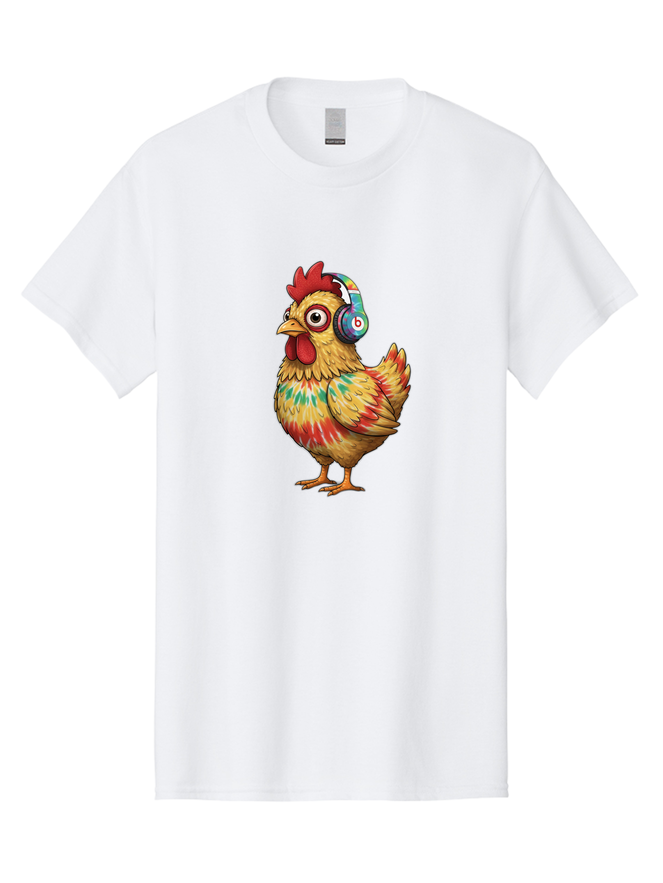 Beats-Chicken-2 Men'S Graphic Tee, 100% Cotton, Comfortable Casual Summer Wear, Machine Washable, Vintage Camera, Old Camera, Antique Camera, Black Camera, Classic Photography, Photography Equipment, Nostalgic Device, Film Camera, Camera Art Bak048