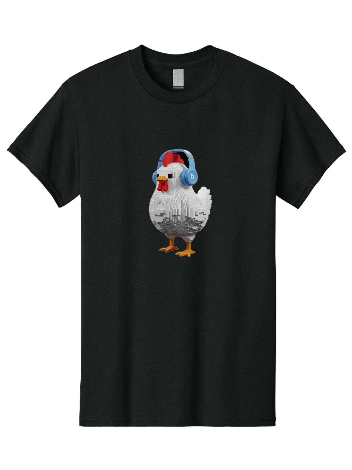 Beats-Chicken Men'S Graphic Tee, 100% Cotton, Comfortable Casual Summer Wear, Machine Washable, Vintage Camera, Old Camera, Antique Camera, Black Camera, Classic Photography, Photography Equipment, Nostalgic Device, Film Camera, Camera Art Bak049