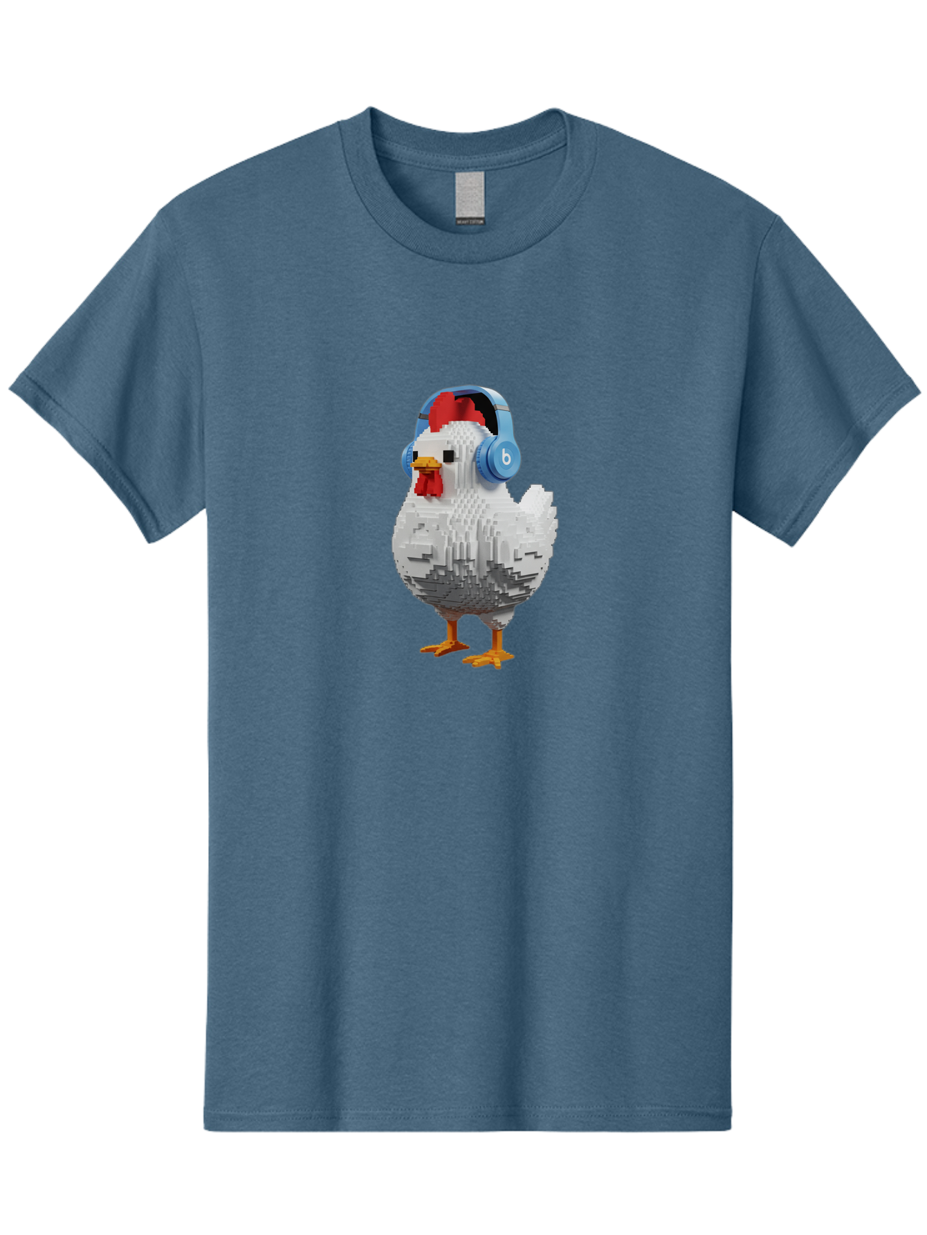 Beats-Chicken Men'S Graphic Tee, 100% Cotton, Comfortable Casual Summer Wear, Machine Washable, Vintage Camera, Old Camera, Antique Camera, Black Camera, Classic Photography, Photography Equipment, Nostalgic Device, Film Camera, Camera Art Bak049