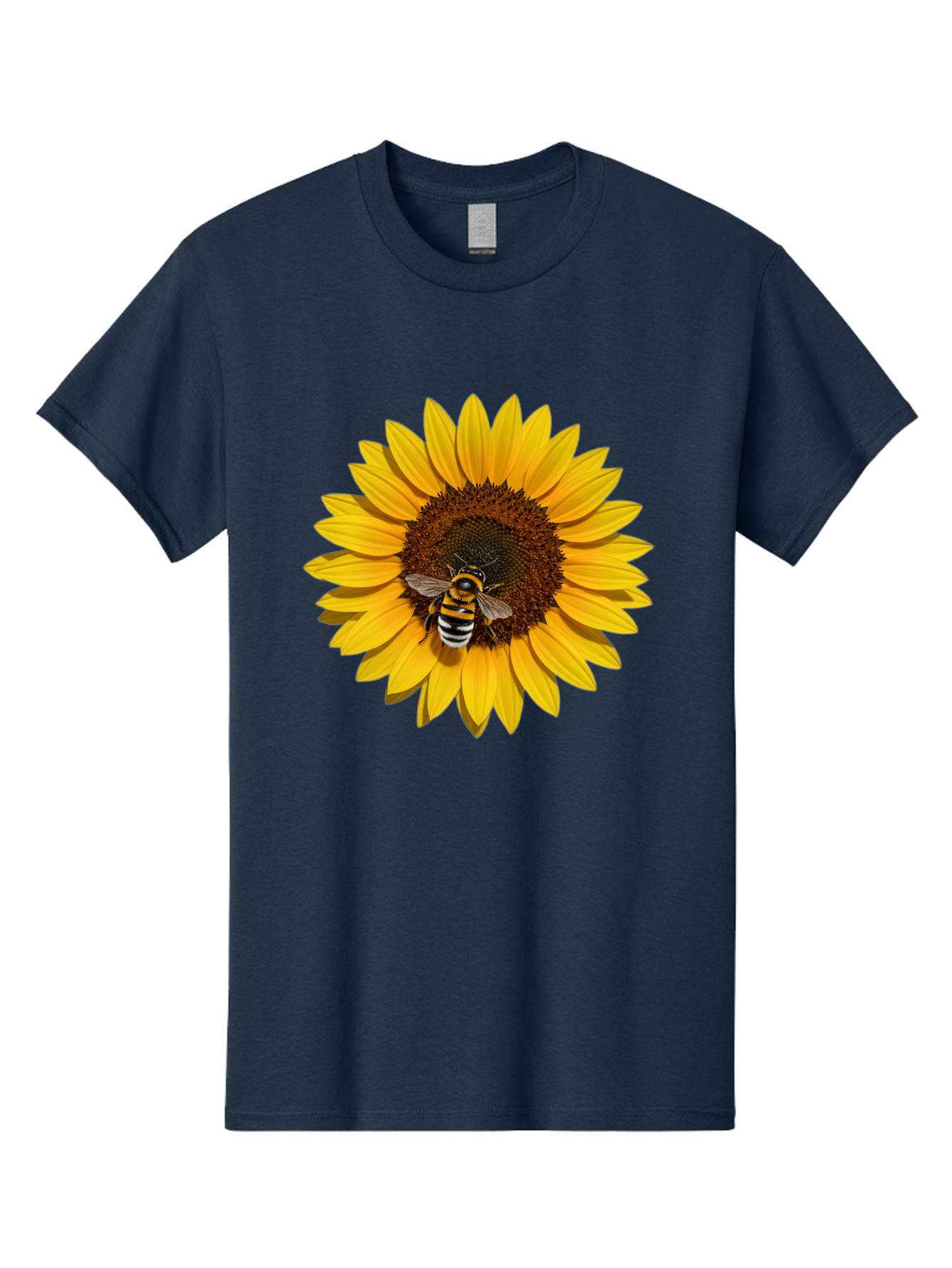 Bee-On-Sunflower Men'S Graphic Tee, 100% Cotton, Comfortable Casual Summer Wear, Machine Washable, Vintage Camera, Old Camera, Antique Camera, Black Camera, Classic Photography, Photography Equipment, Nostalgic Device, Film Camera, Camera Art Bak050