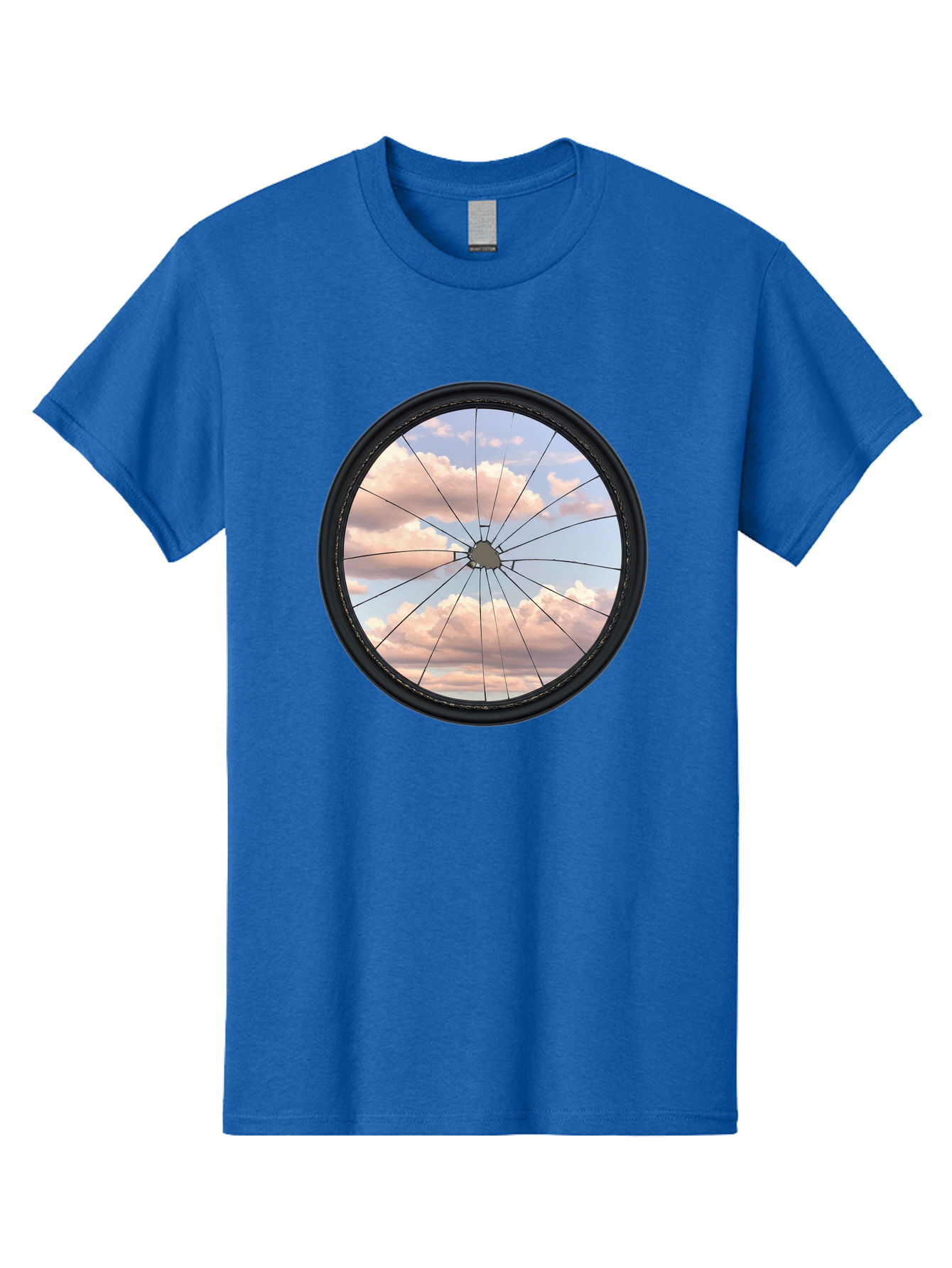 Bicycle-Wheel Men'S Graphic Tee, 100% Cotton, Comfortable Casual Summer Wear, Machine Washable, Vintage Camera, Old Camera, Antique Camera, Black Camera, Classic Photography, Photography Equipment, Nostalgic Device, Film Camera, Camera Art Bak051