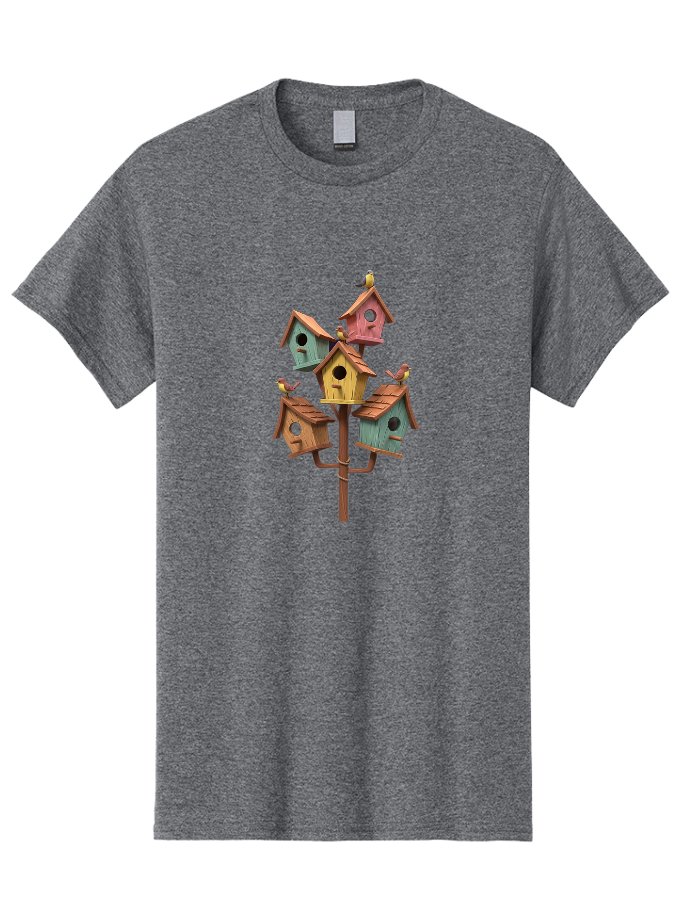 Birdhouses Men'S Graphic Tee, 100% Cotton, Comfortable Casual Summer Wear, Machine Washable, Vintage Camera, Old Camera, Antique Camera, Black Camera, Classic Photography, Photography Equipment, Nostalgic Device, Film Camera, Camera Art Bak054