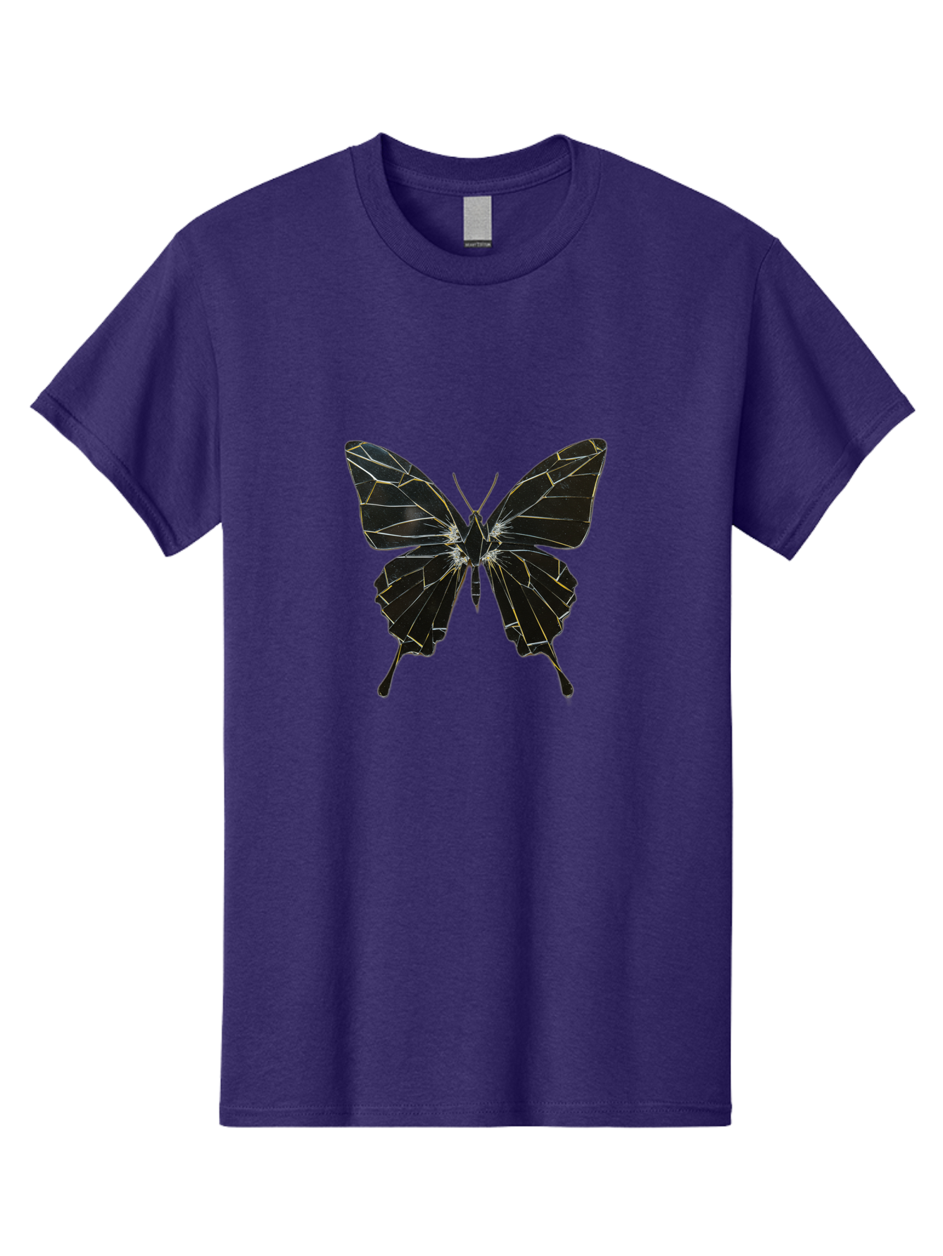 Black-Butterfly Men'S Graphic Tee, 100% Cotton, Comfortable Casual Summer Wear, Machine Washable, Vintage Camera, Old Camera, Antique Camera, Black Camera, Classic Photography, Photography Equipment, Nostalgic Device, Film Camera, Camera Art Bak060