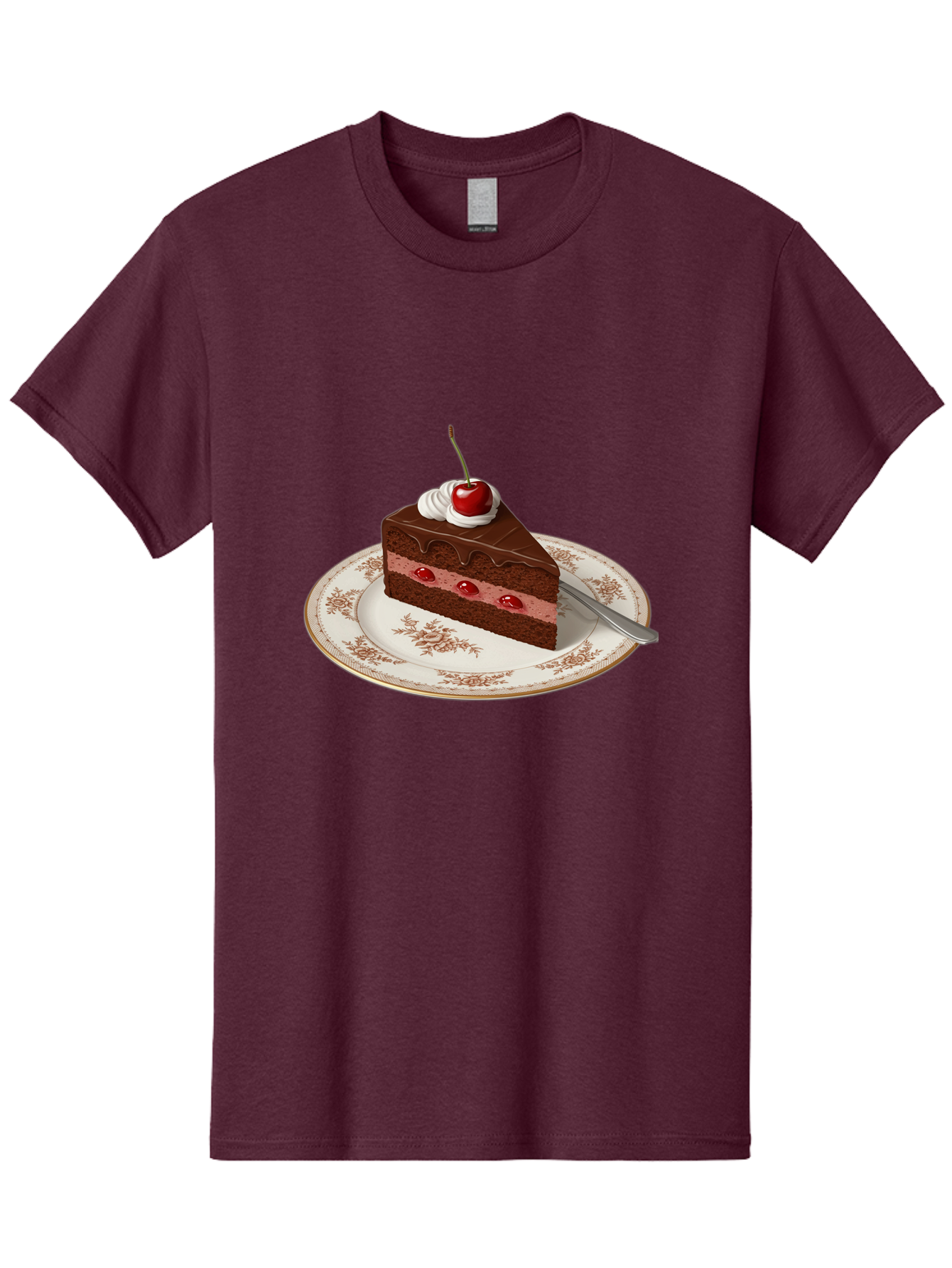 Black-Forest-Cake Men'S Graphic Tee, 100% Cotton, Comfortable Casual Summer Wear, Machine Washable, Vintage Camera, Old Camera, Antique Camera, Black Camera, Classic Photography, Photography Equipment, Nostalgic Device, Film Camera, Camera Art Bak069