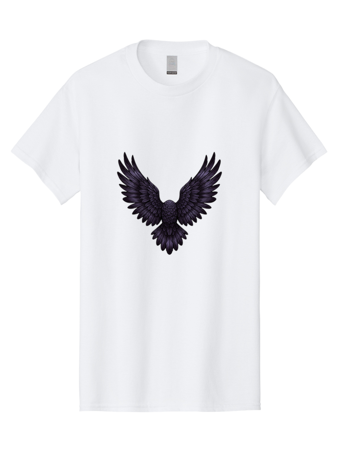 Black-Wings-1 Men'S Graphic Tee, 100% Cotton, Comfortable Casual Summer Wear, Machine Washable, Vintage Camera, Old Camera, Antique Camera, Black Camera, Classic Photography, Photography Equipment, Nostalgic Device, Film Camera, Camera Art Bak072