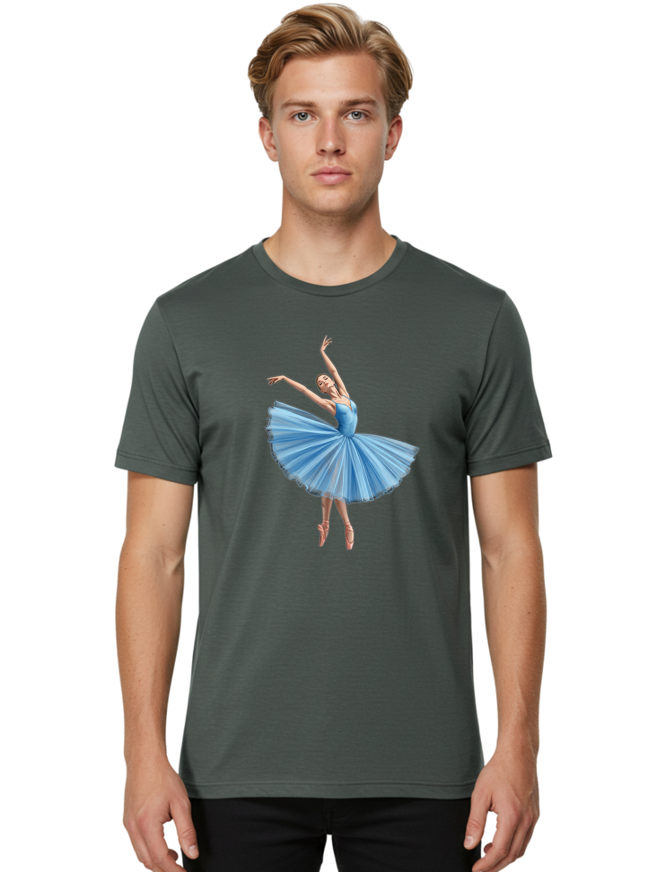 Blue-Ballerina Men'S Graphic Tee, 100% Cotton, Comfortable Casual Summer Wear, Machine Washable, Vintage Camera, Old Camera, Antique Camera, Black Camera, Classic Photography, Photography Equipment, Nostalgic Device, Film Camera, Camera Art Bak074